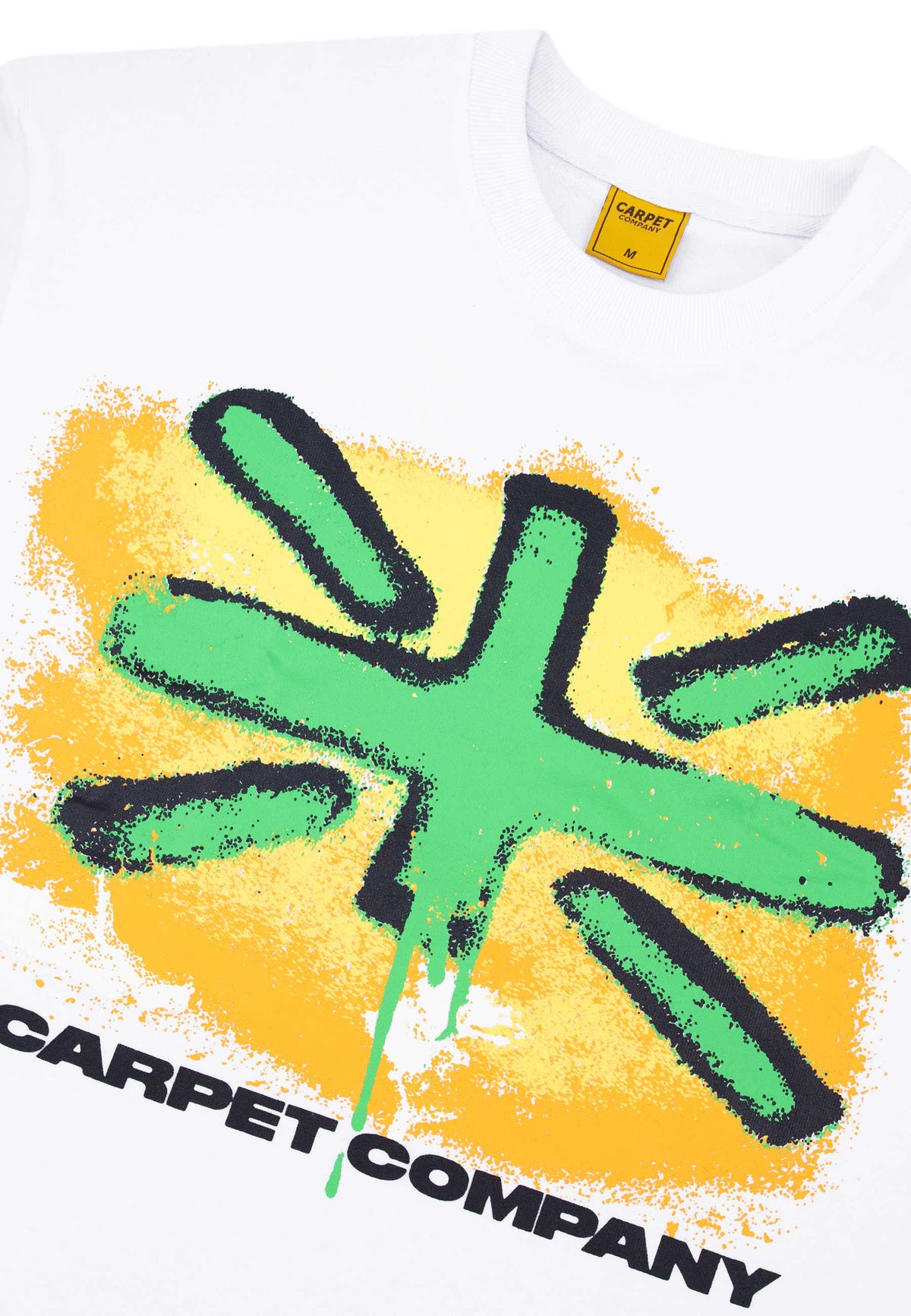 Carpet Company 'Flag' T-Shirt (White)