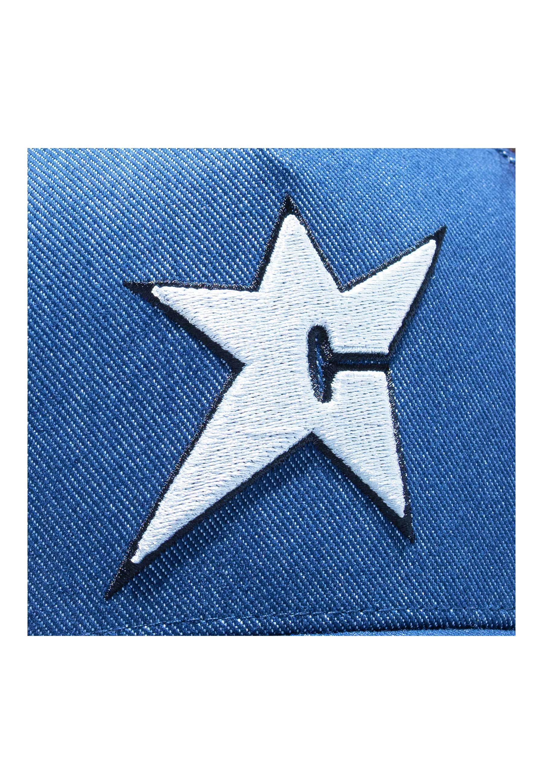 Carpet Company 'C-Star' Fur Cap (Dark Denim)