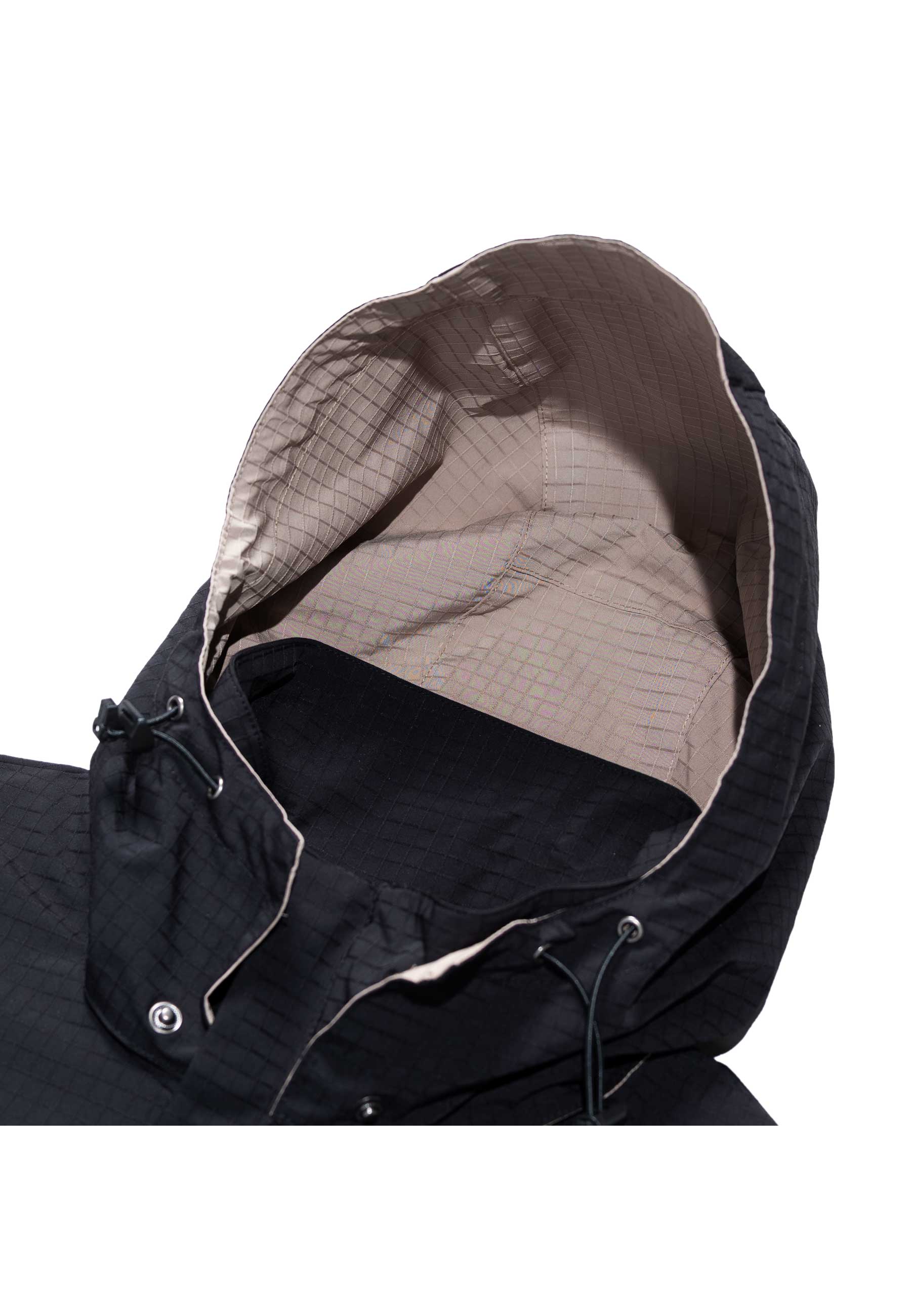 Carpet Company 'Reversible Hood' Rain Jacket (Black)