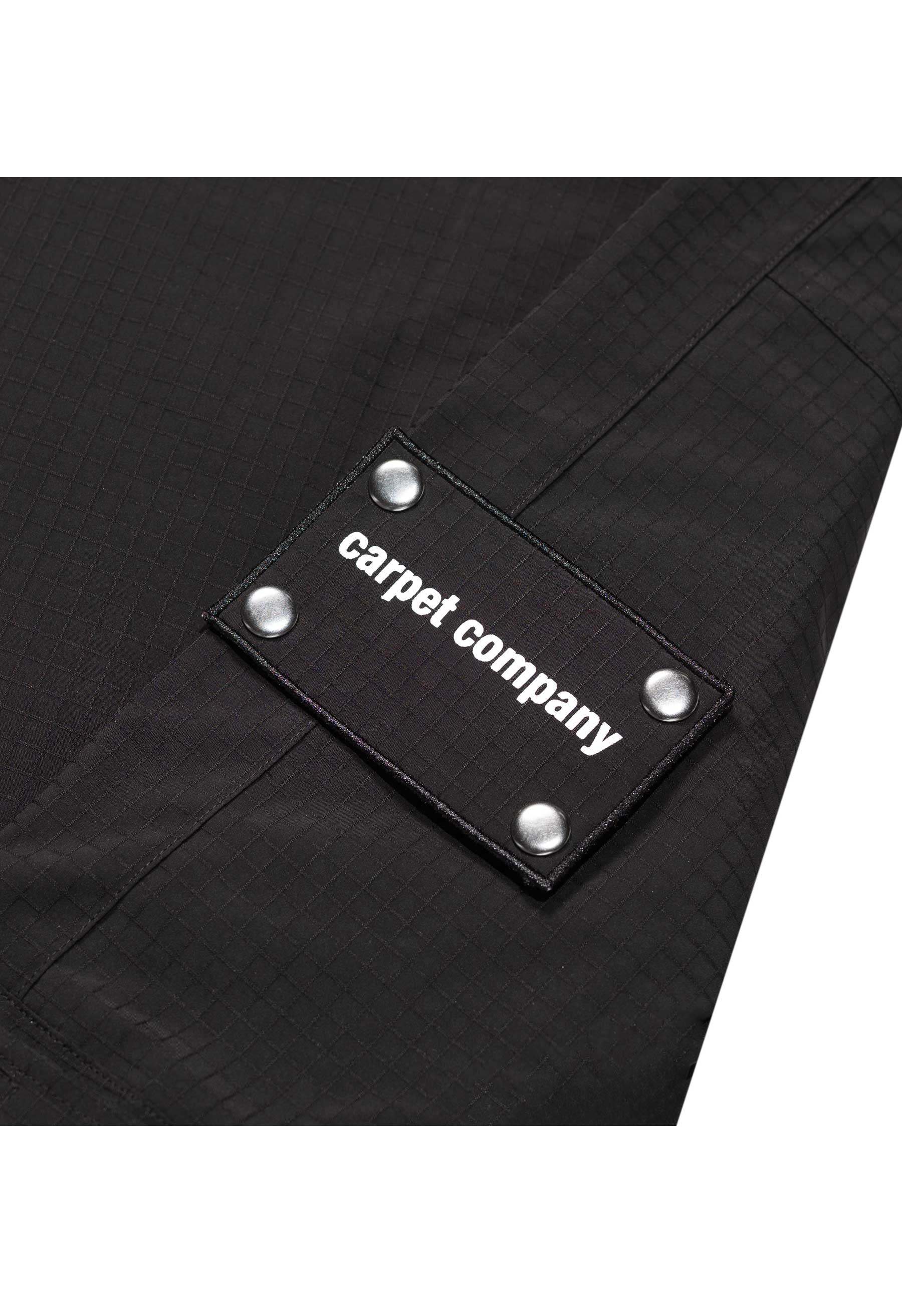 Carpet Company 'Reversible Hood' Rain Jacket (Black)