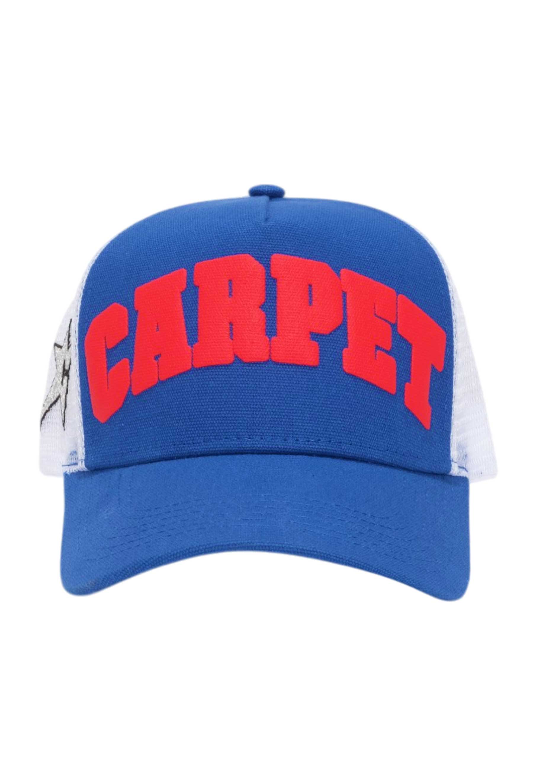 Carpet Company 'Varsity' Trucker Cap (Blue)