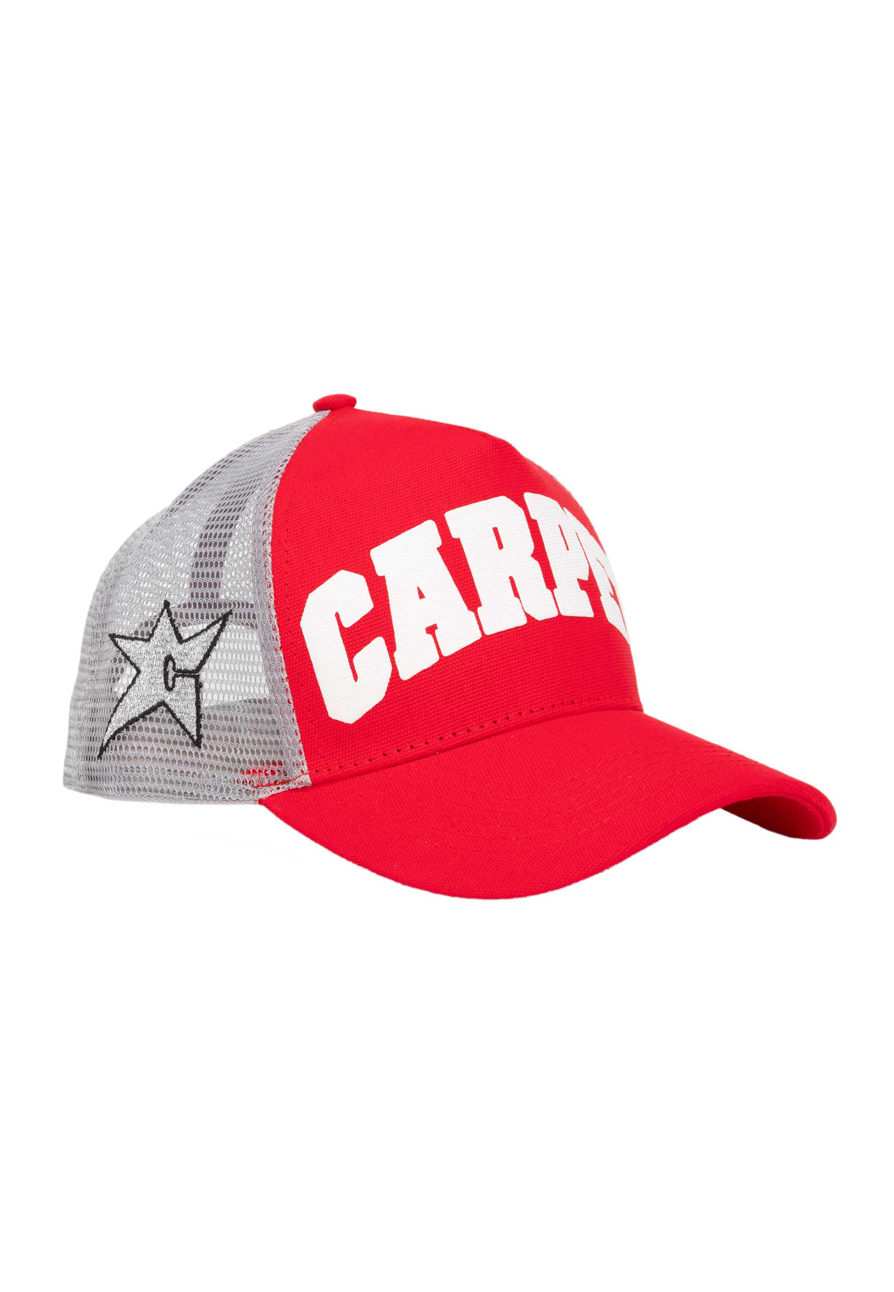 Carpet Company 'Varsity' Trucker Cap (Red)