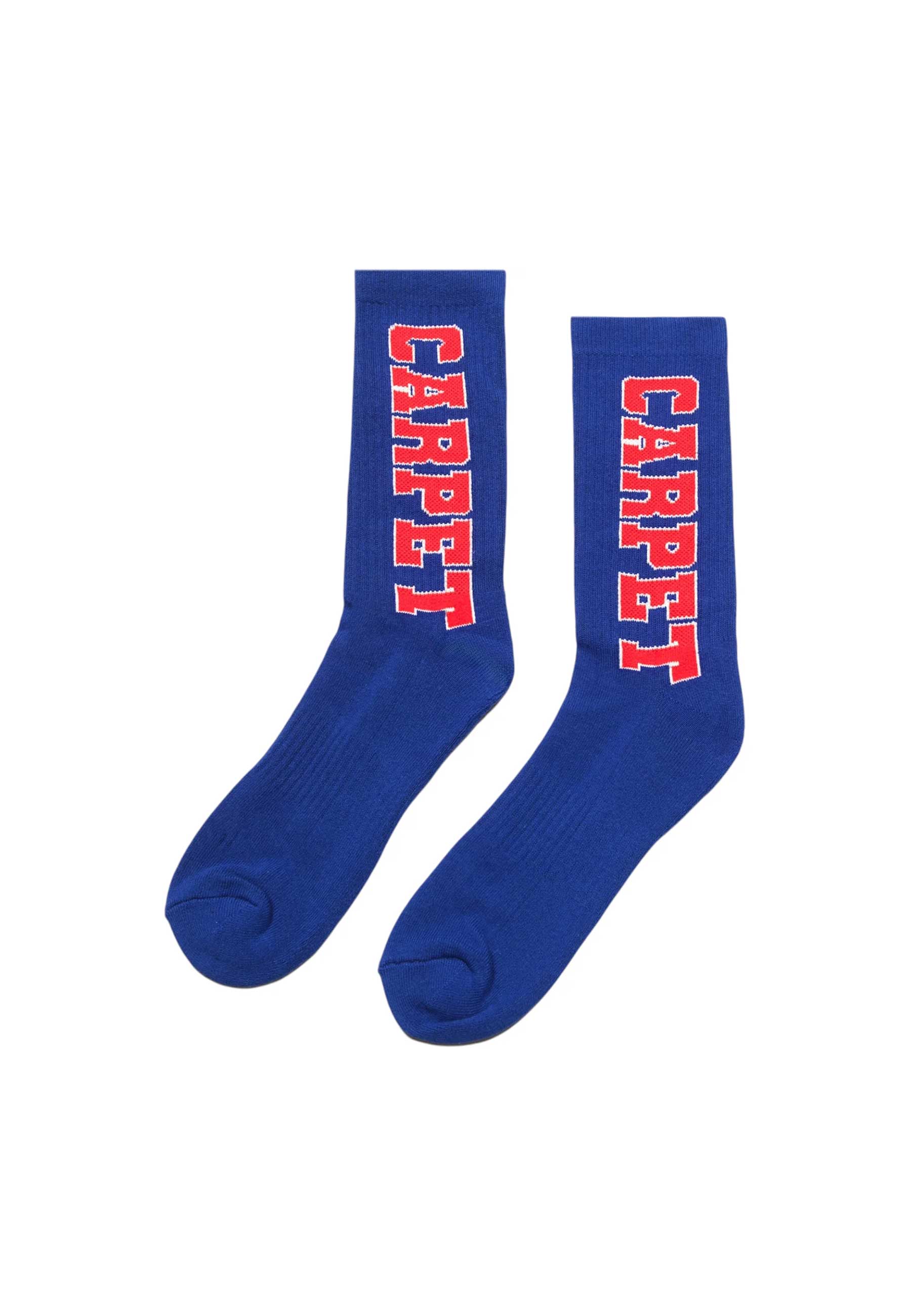Carpet Company 'Varsity' Socks (Blue)