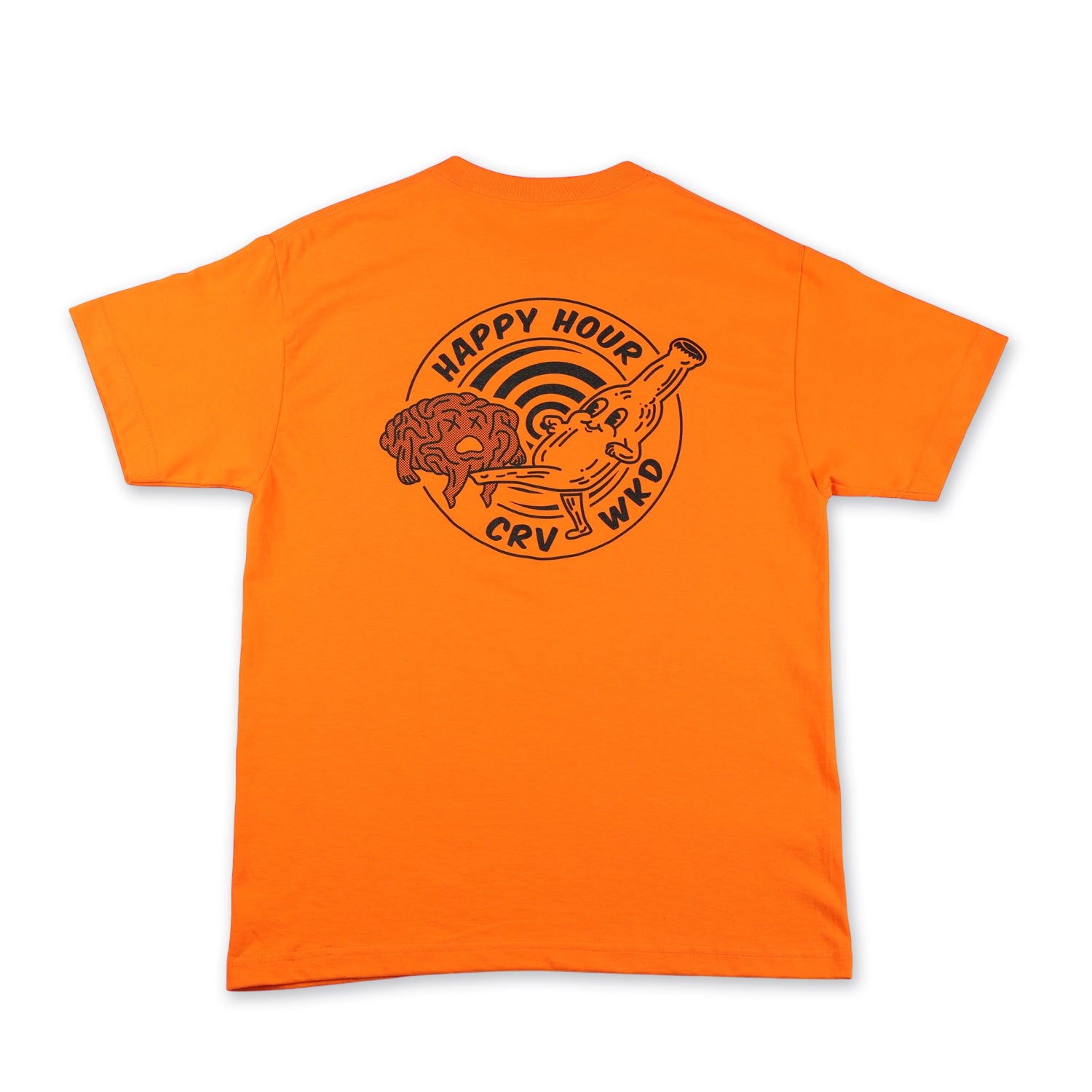 Carve Wicked 'Happy Hour' T-Shirt (Orange)
