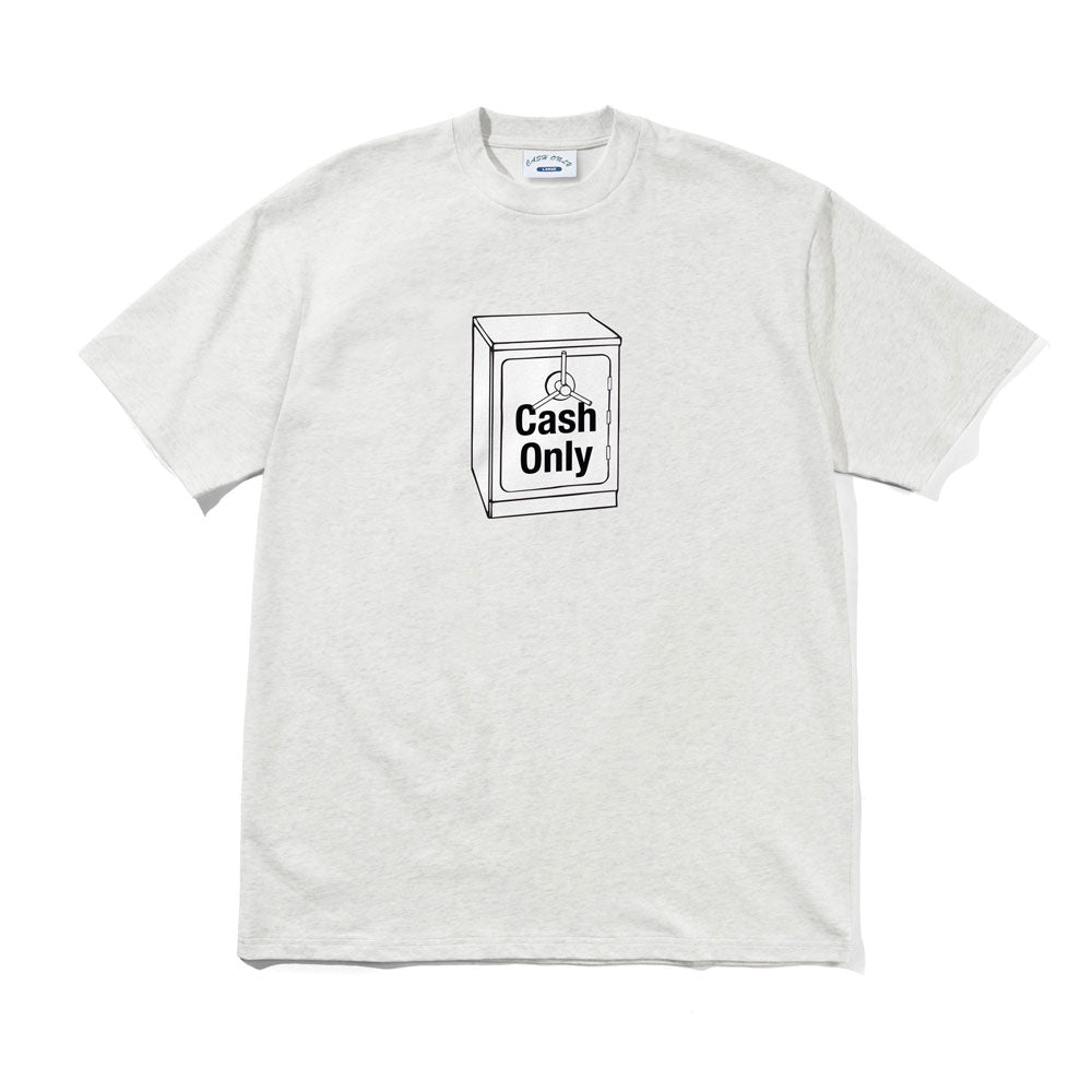 Cash Only 'Cash Safe' T-Shirt (Ash)