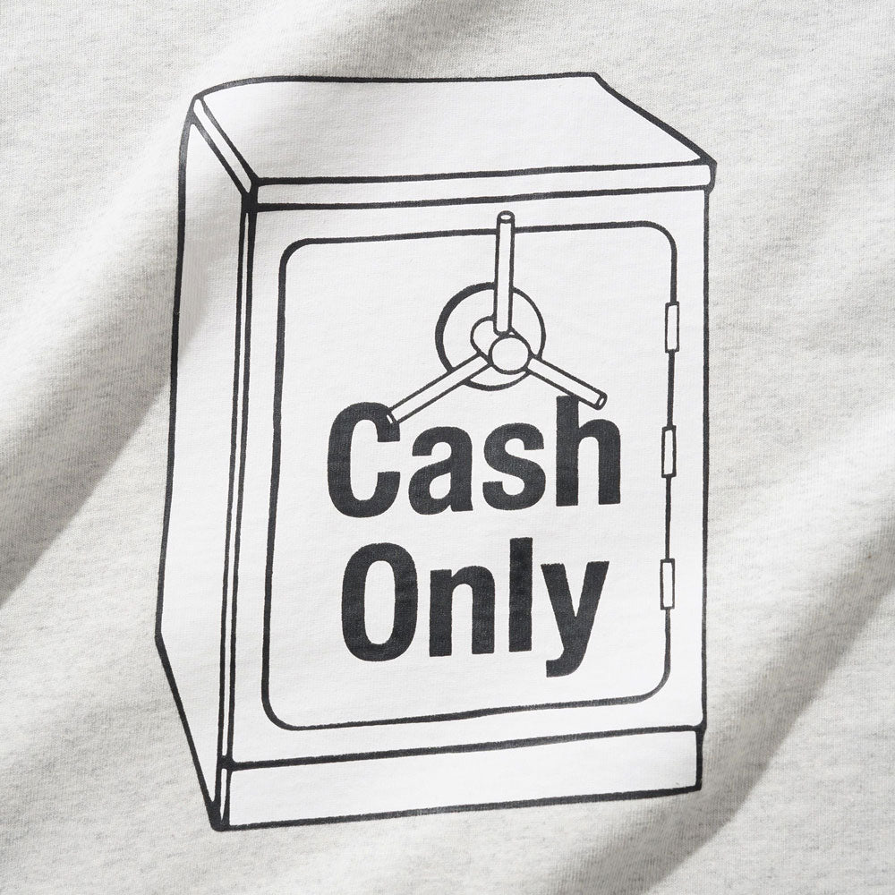Cash Only 'Cash Safe' T-Shirt (Ash)