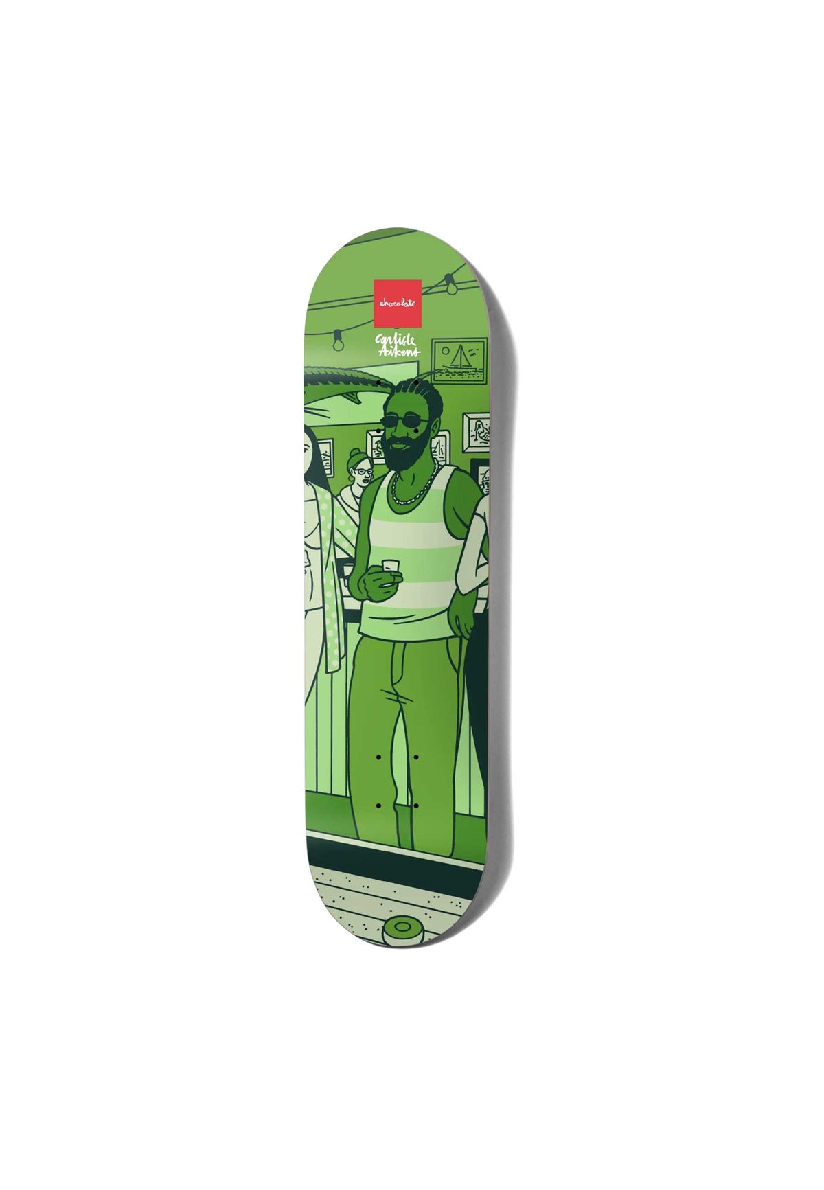 Chocolate 'Carlisle Aikens - Bar Series III' 8.5" Deck