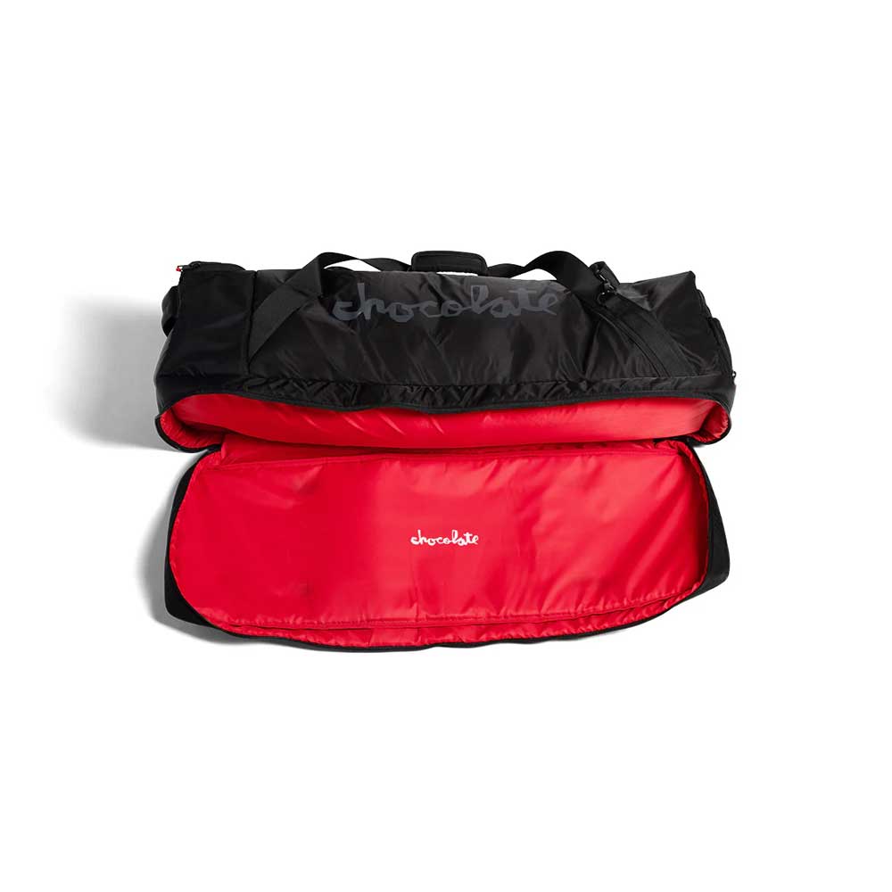 Chocolate 'Skate Travel' Duffle Bag (Black)