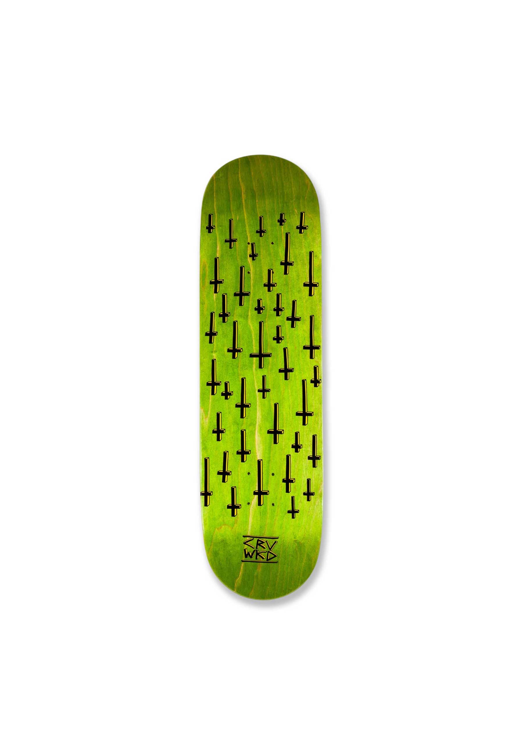 Carve Wicked 'Crosses' 8.5" Deck