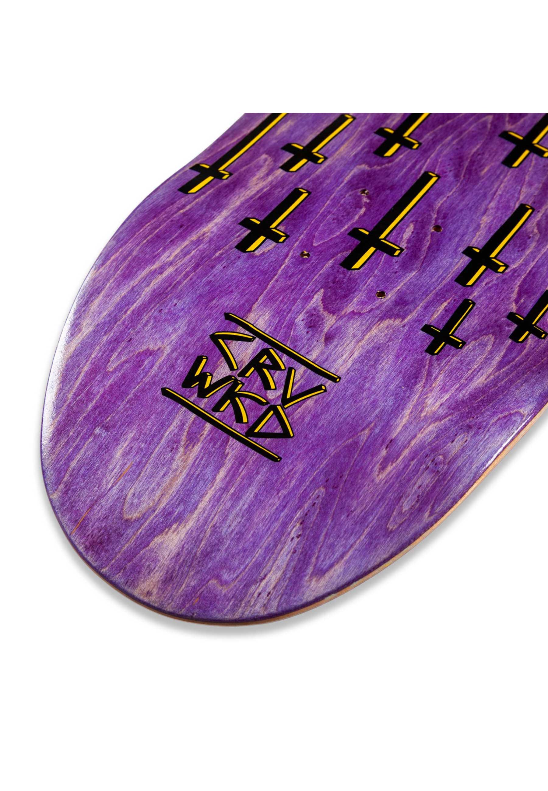 Carve Wicked 'Crosses' 9.125" Deck