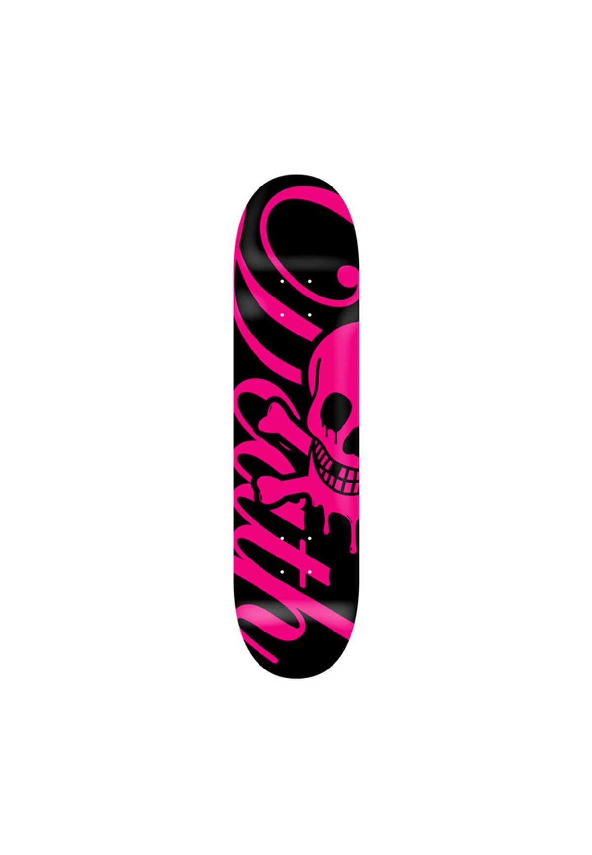 Death 'Script' 8.375" Deck (Black / Pink)