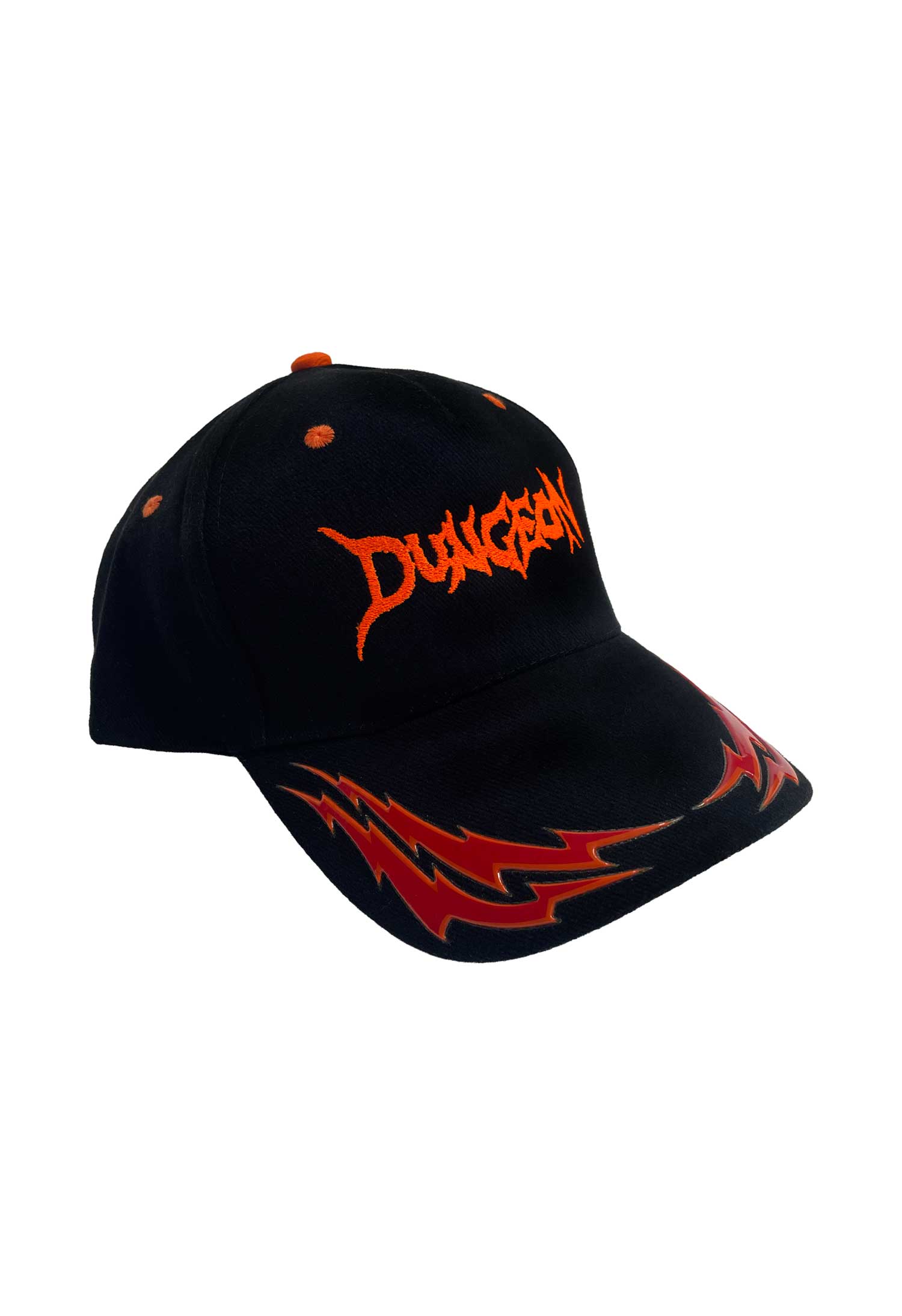 Dungeon Gateway 'Scrawl Logo' 6 Panel Cap (Bolt Fusion)