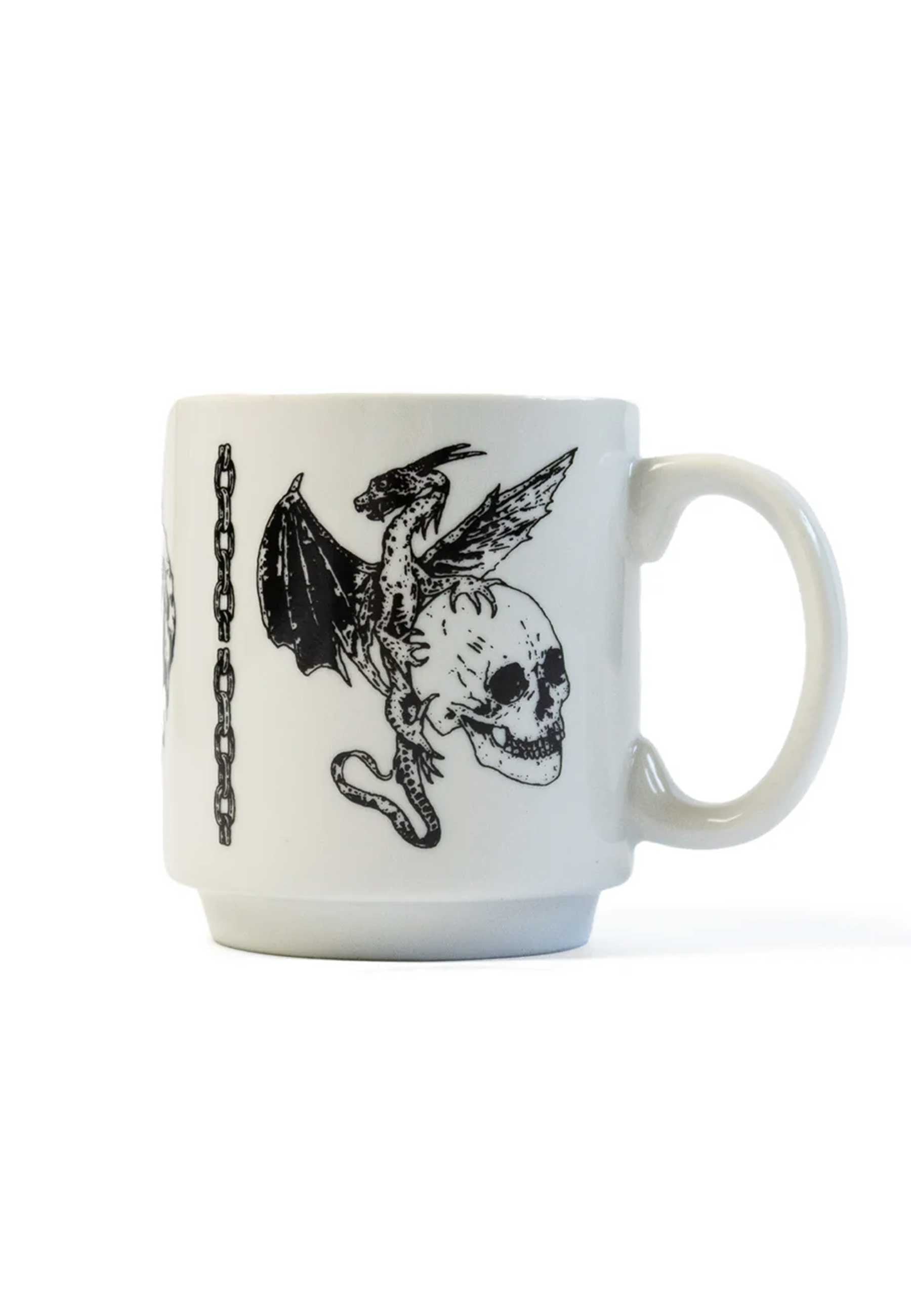 Dungeon Gateway 'Dragon Lies Bleeding' Ceramic Mug