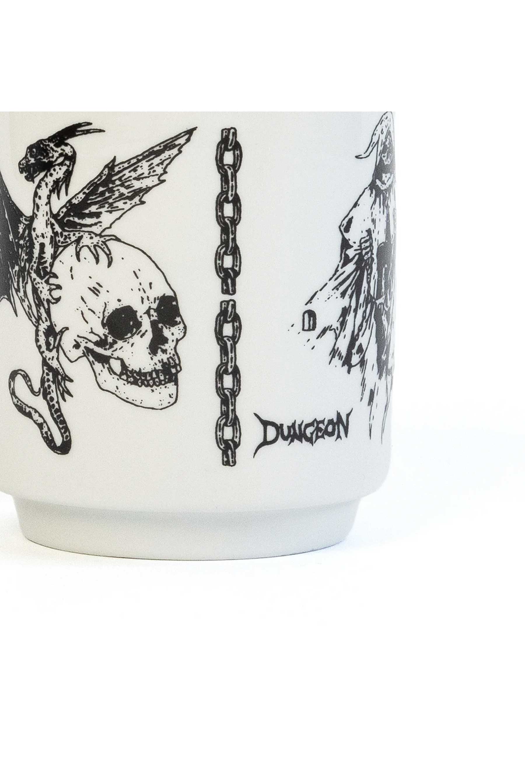 Dungeon Gateway 'Dragon Lies Bleeding' Ceramic Mug