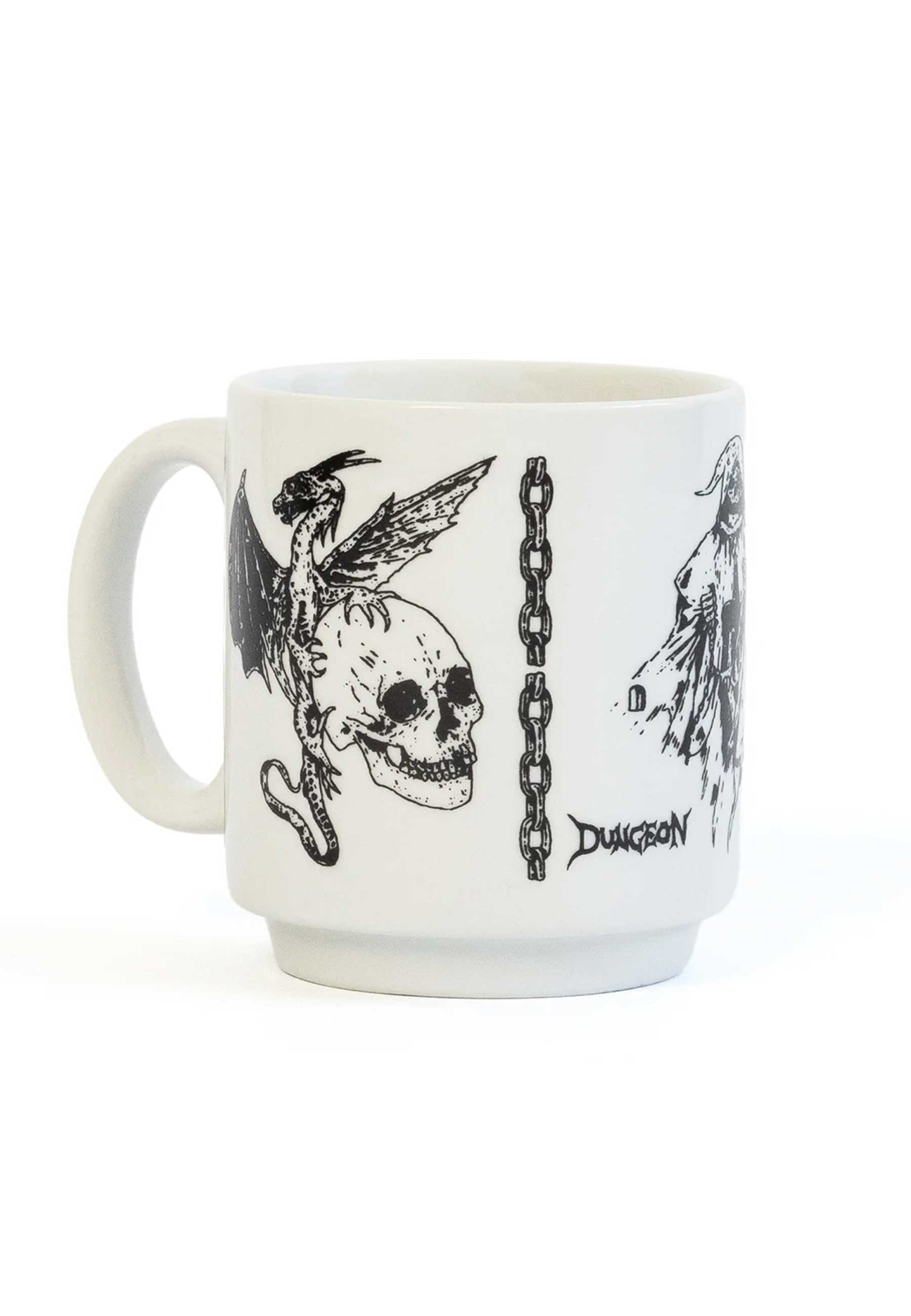 Dungeon Gateway 'Dragon Lies Bleeding' Ceramic Mug