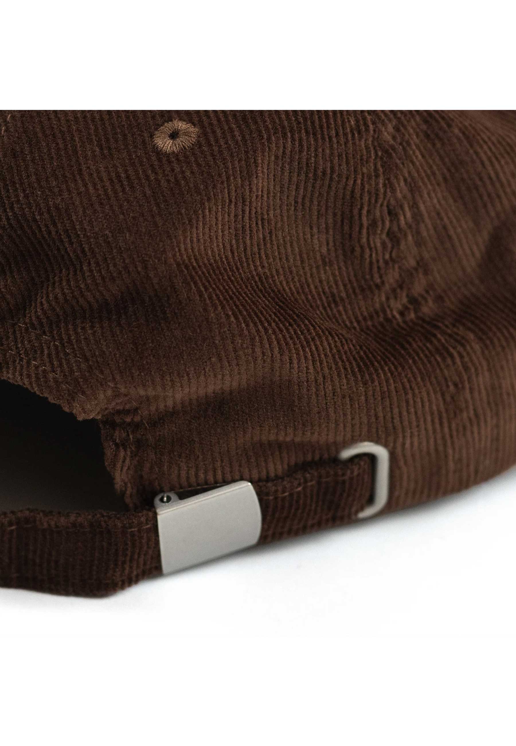 Dungeon Gateway 'Scrawl Logo' 6 Panel Cap (Brown / Neon Orange)