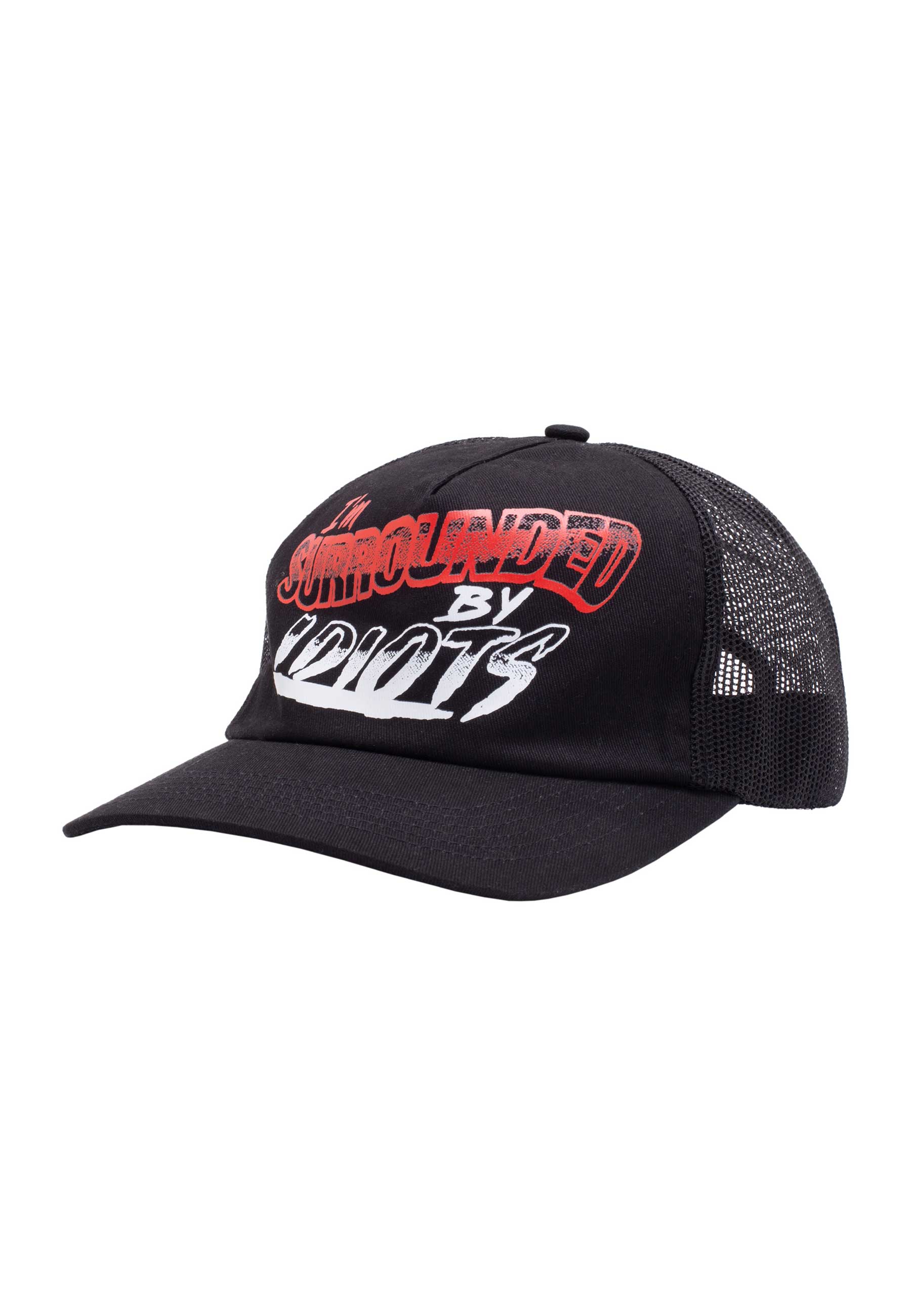 GX1000 'Surrounded By Idiots' Trucker Cap (Black)