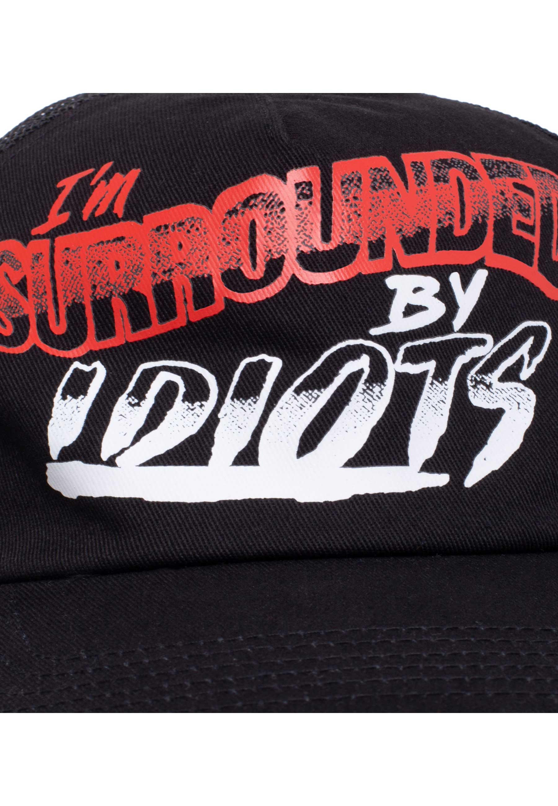 GX1000 'Surrounded By Idiots' Trucker Cap (Black)