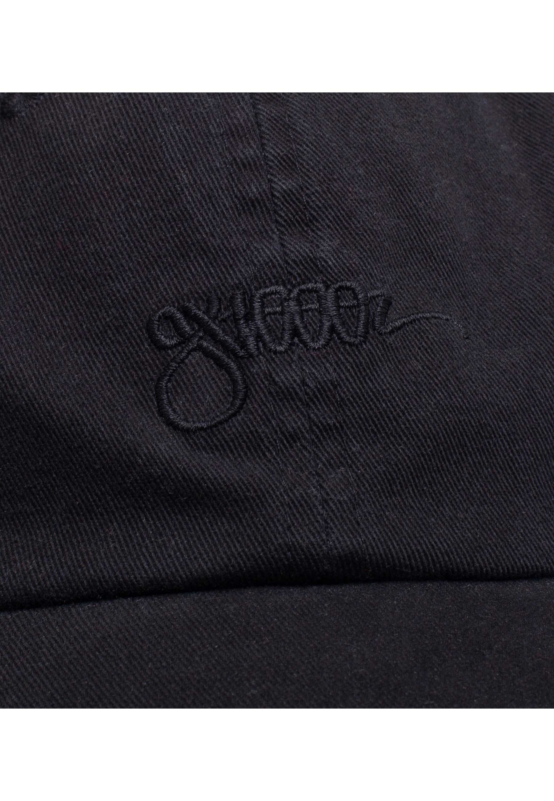 GX1000 'Tag' 6 Panel Cap (Black Washed)