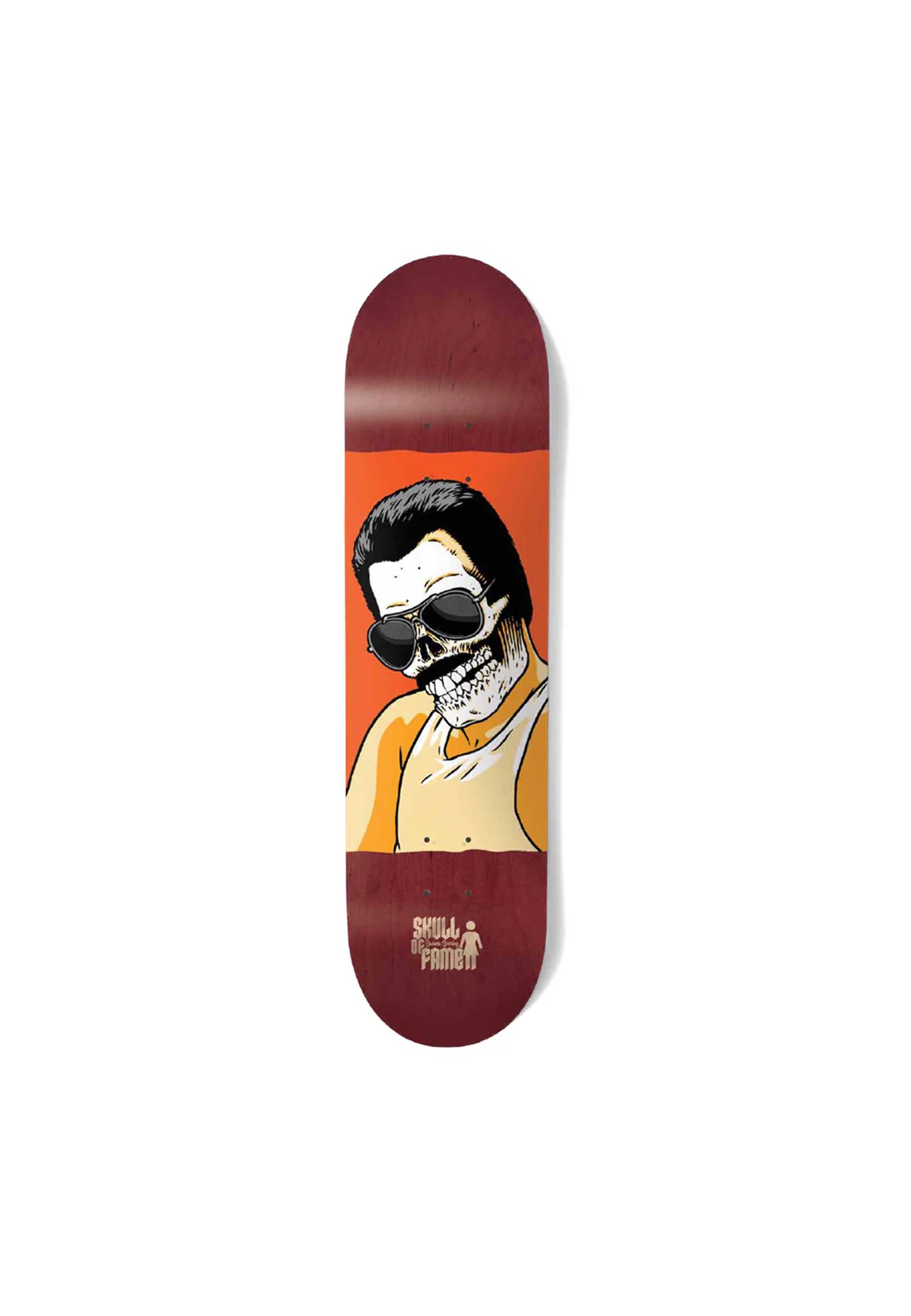 Girl 'Breana Geering - Skull Of Fame' 8" Deck