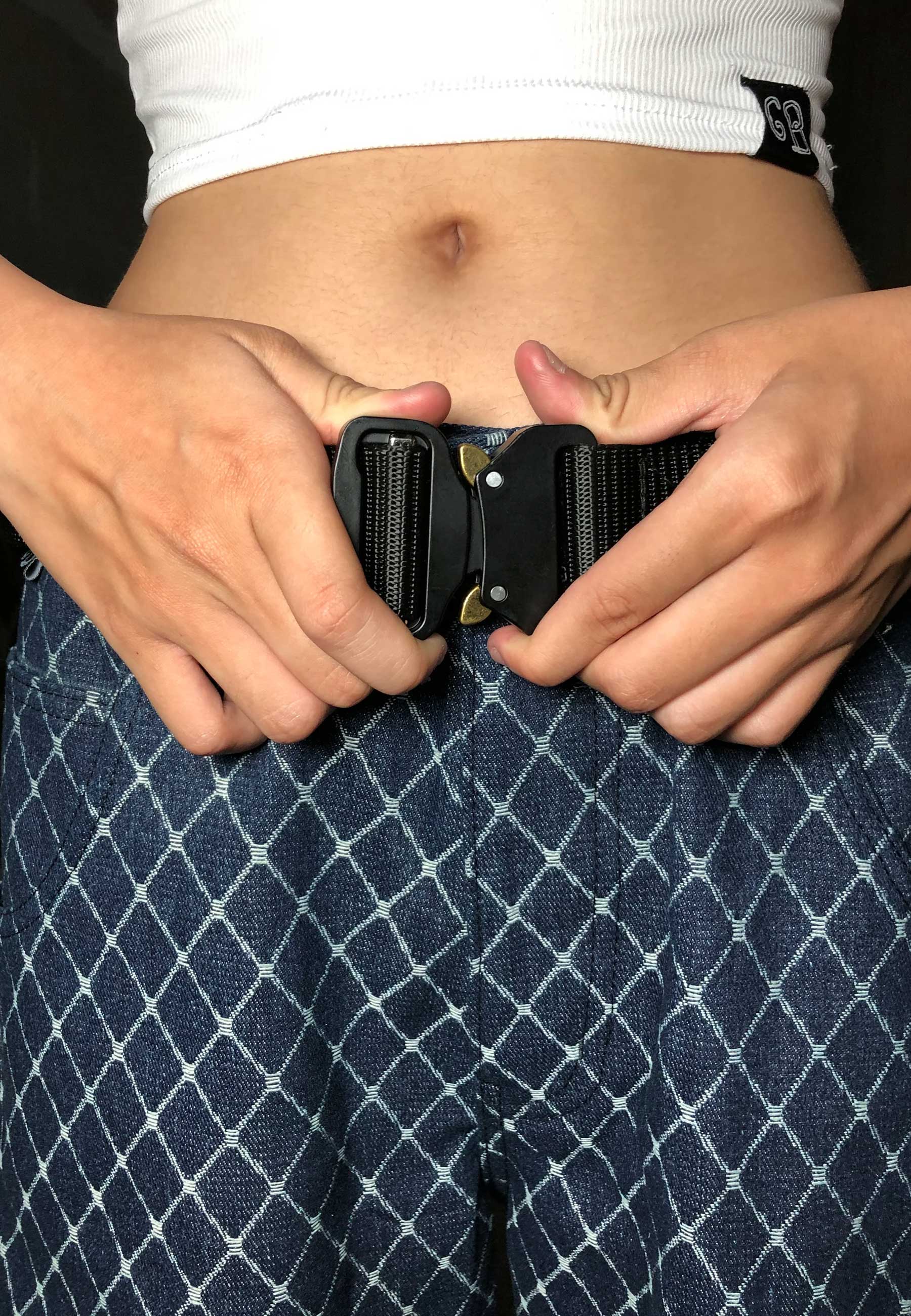 Glue Bag 'Military' Click Belt (Black)