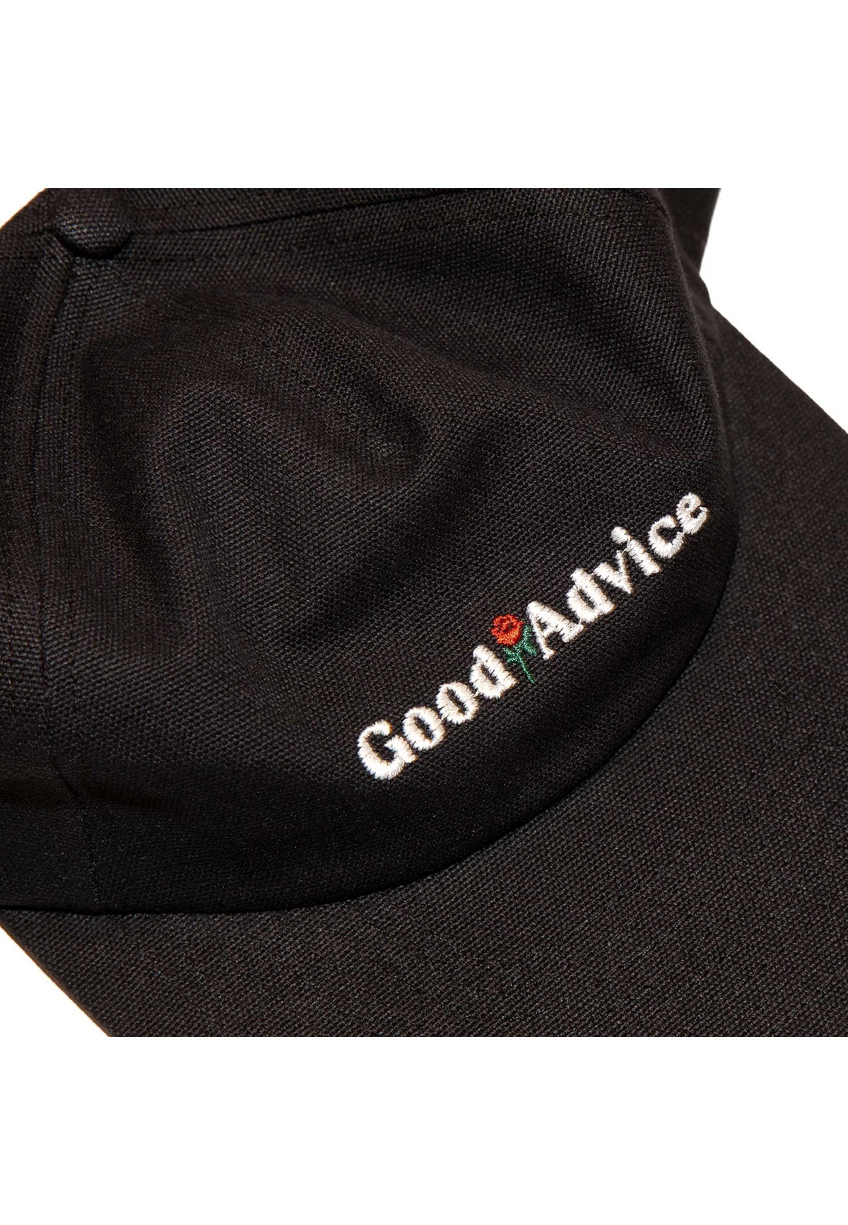 Good Advice 'Chat Line' 6 Panel Cap (Black)