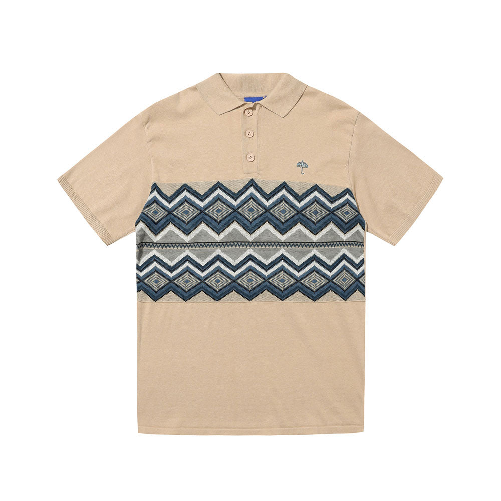 Helas 'Ete' Polo Knit (Beige)