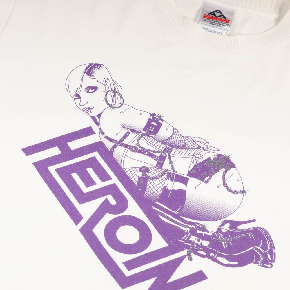 Heroin 'Bondage' T-Shirt (White)