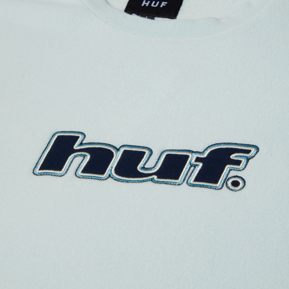 HUF 'H Dot' Polar Fleece Crew (Sky)