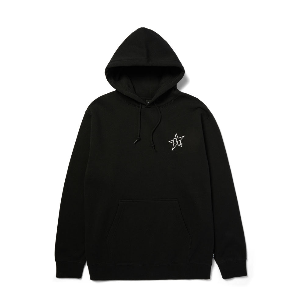 HUF 'H Star Logo' Hood (Black)