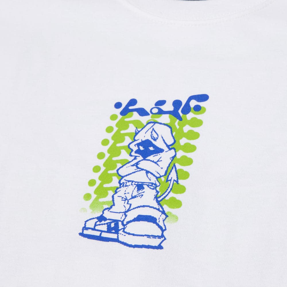 HUF 'Hell Razor' T-Shirt (White)