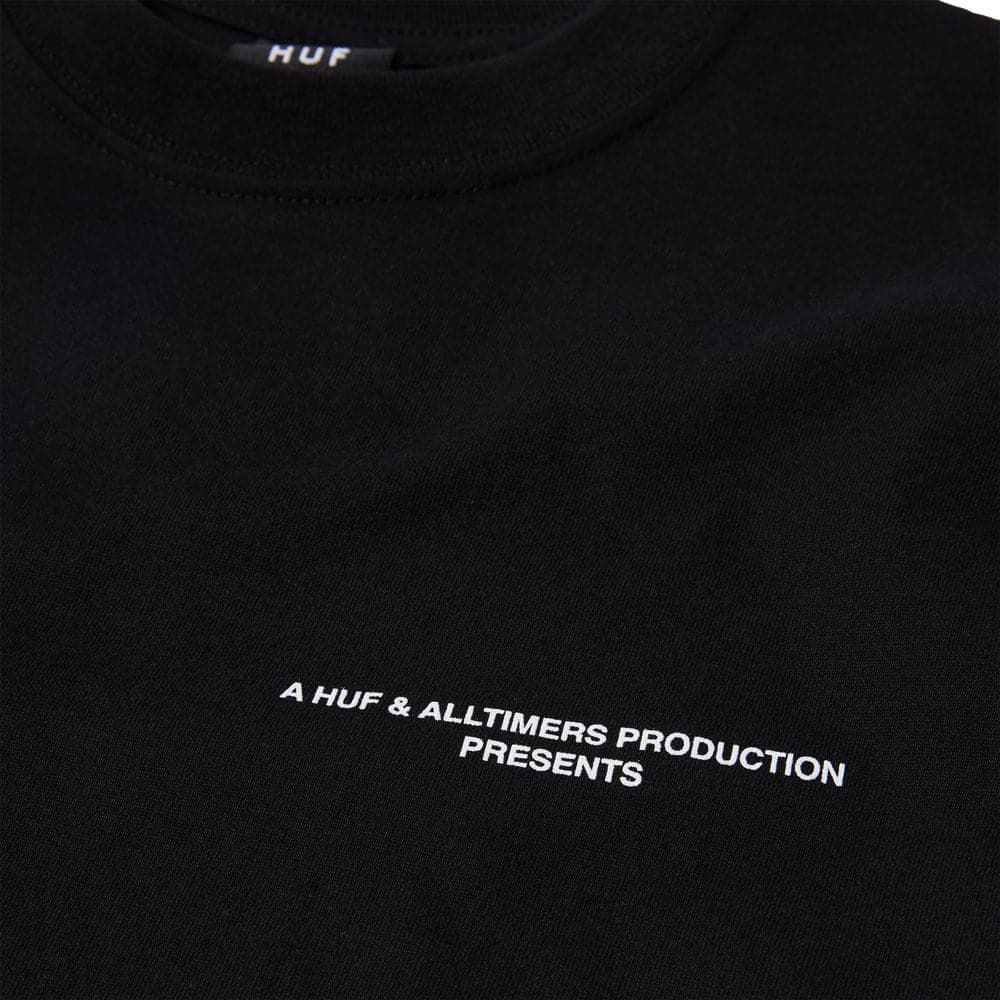 HUF X Alltimers 'Coast 2 Coast' T-Shirt (Black)