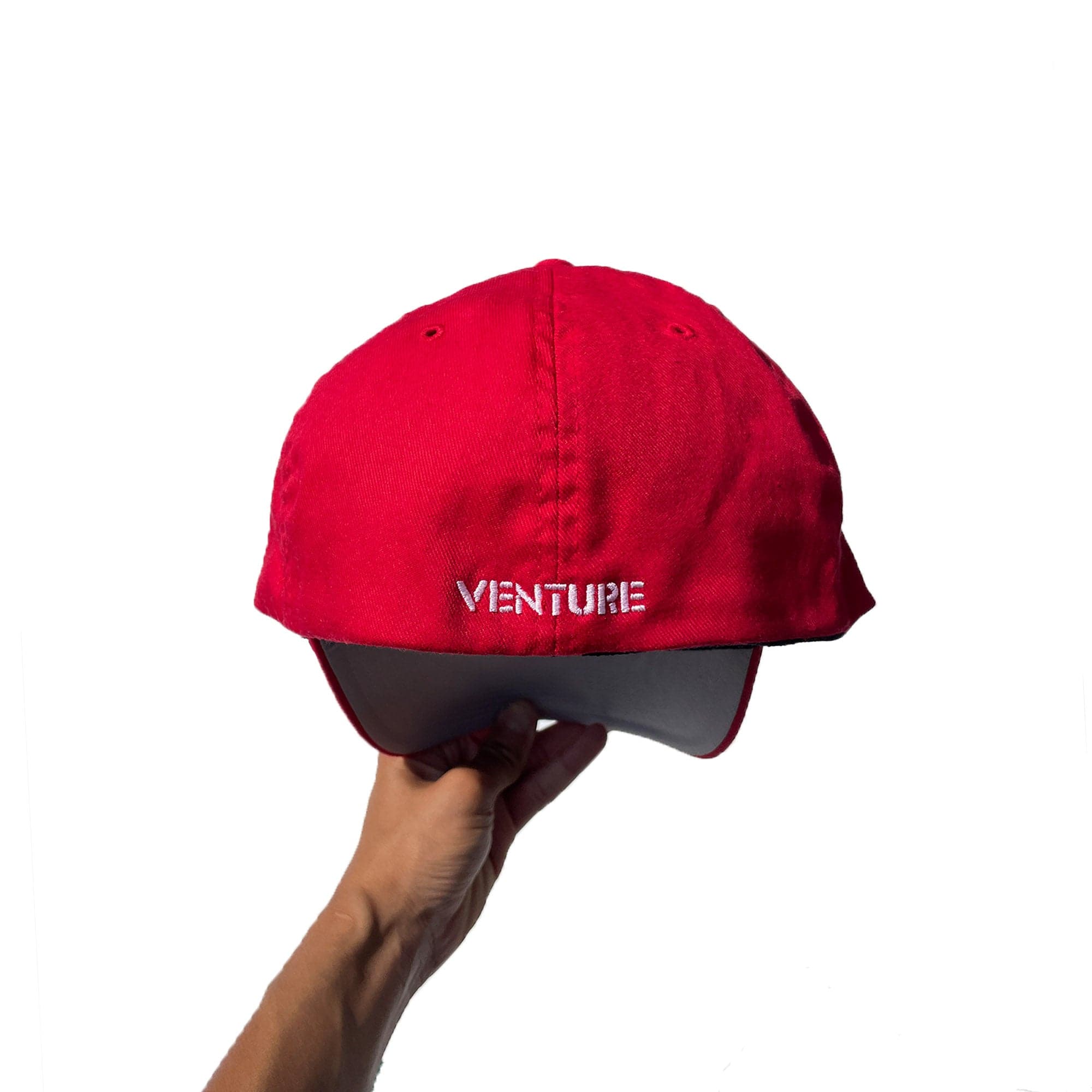 Venture 'V Logo' Flex-Fit Cap (Red) VINTAGE 00s