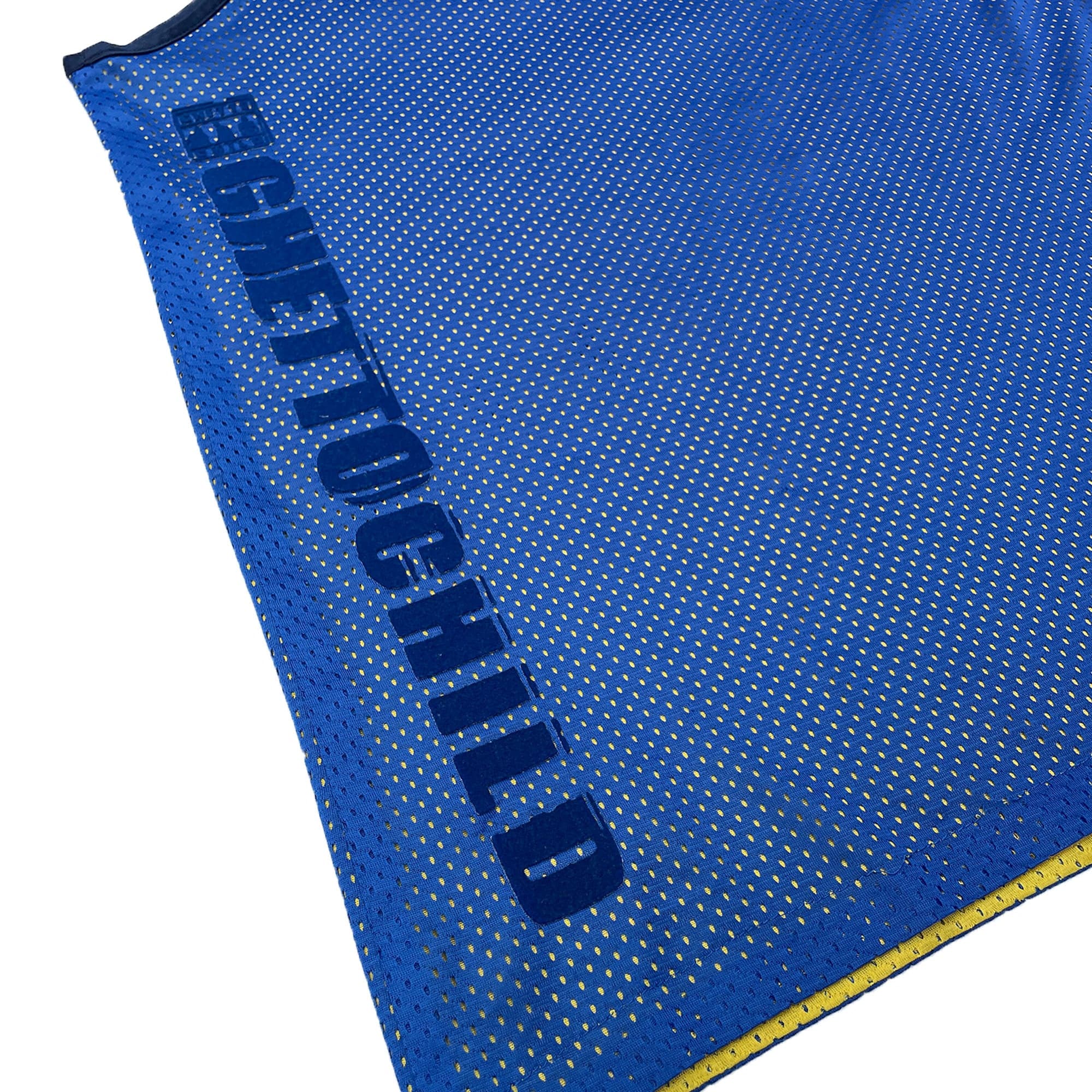 Ghetto Child 'Reversible' Basketball Jersey (Blue/Yellow) VINTAGE 90s
