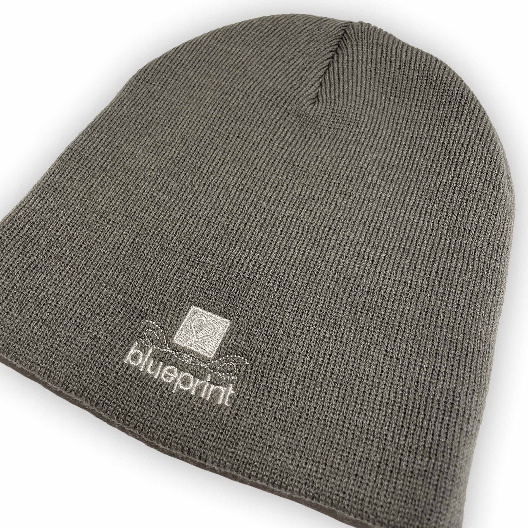 Blueprint Beanie (Grey) VINTAGE 00s
