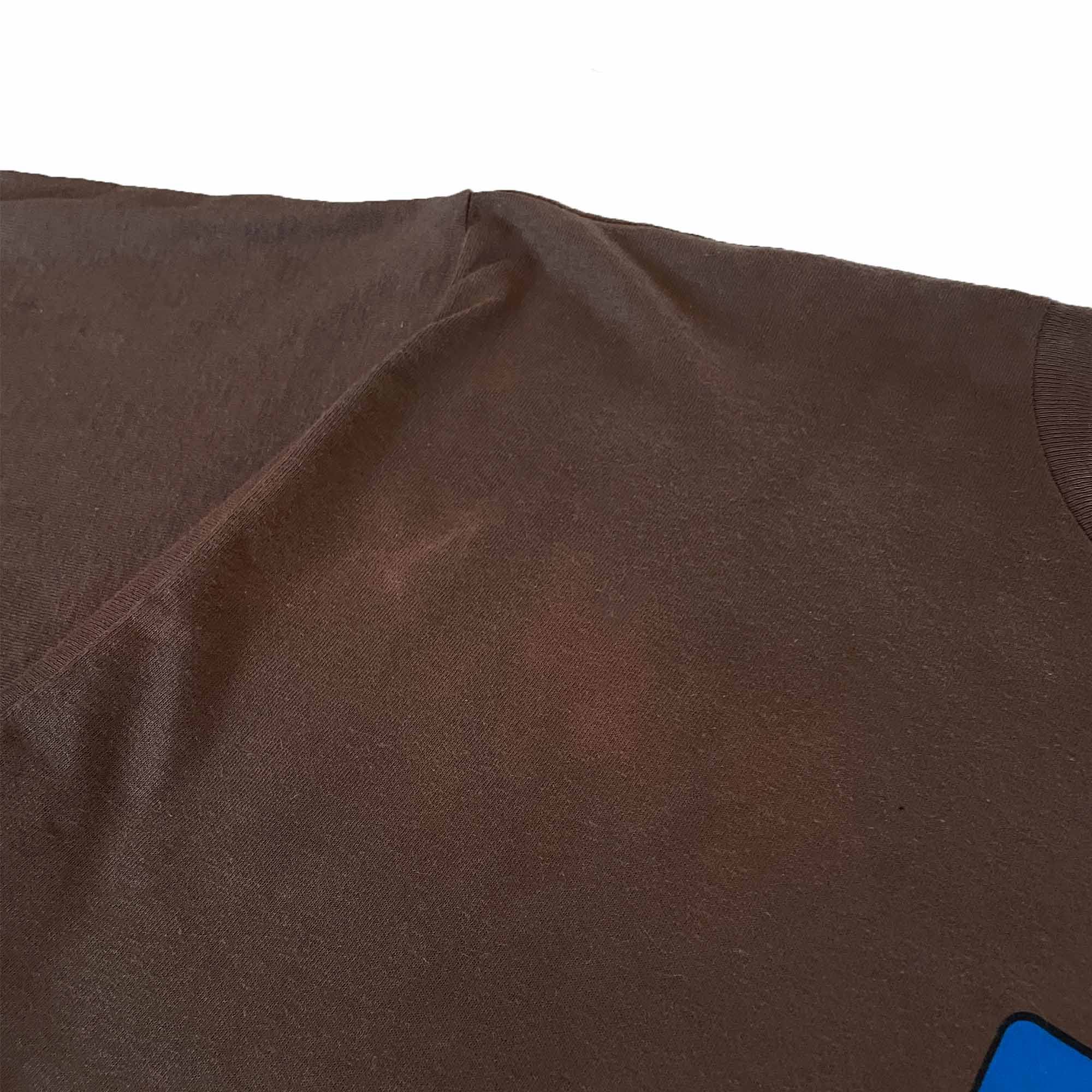 Tracker Trucks 'Star' T-Shirt (Brown) VINTAGE 90s