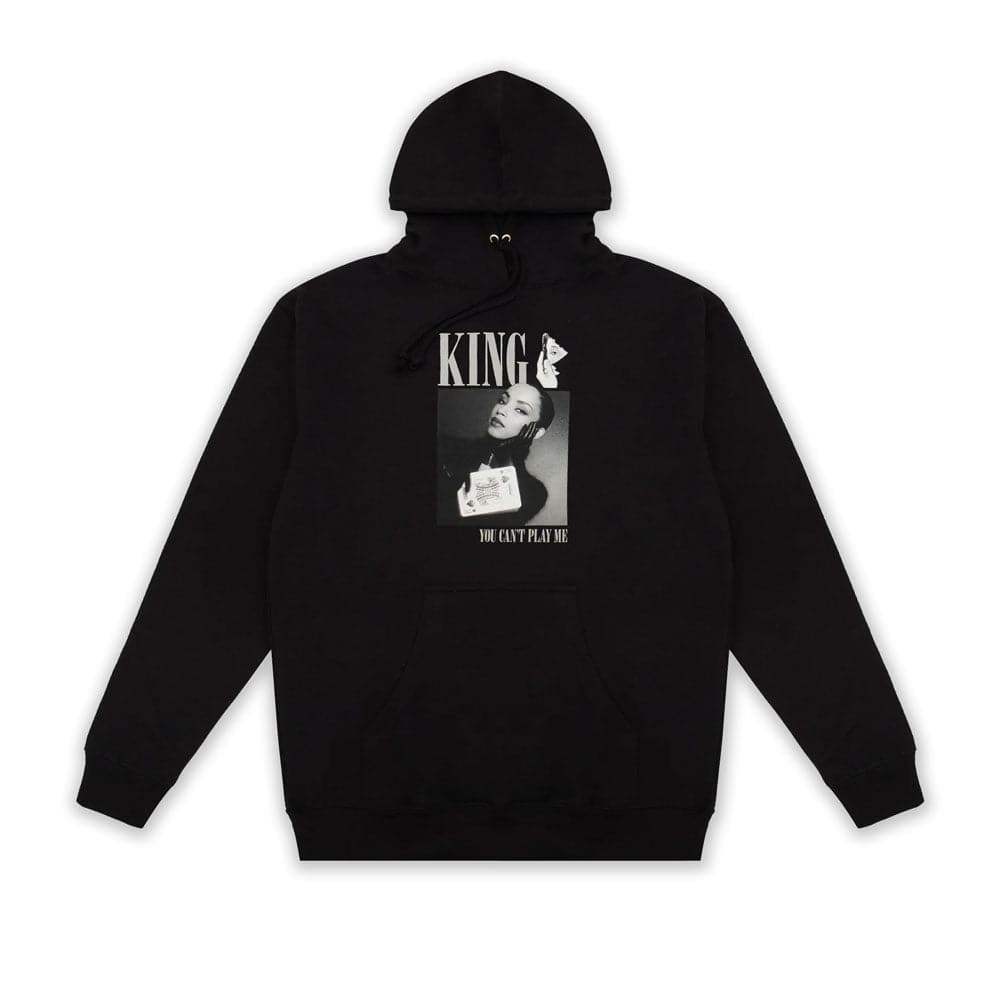 King 'Spades' Hood (Black)