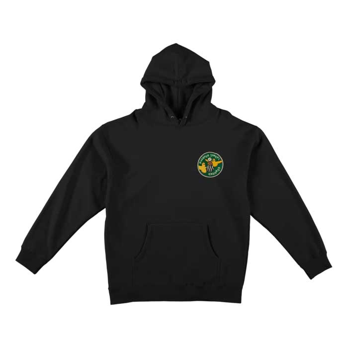 Krooked X Quartersnacks 'Snackman' Hood (Black)