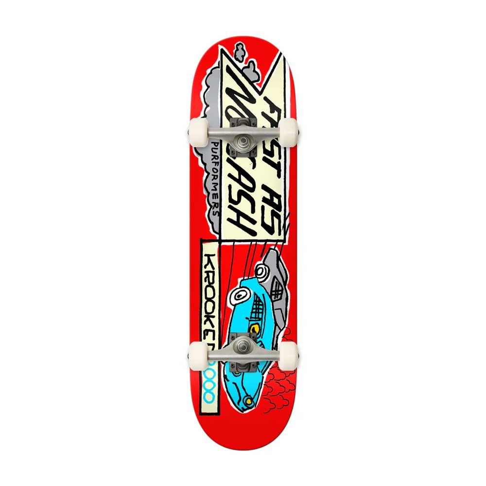 Krooked 'Racing' 8.5" Complete Skateboard