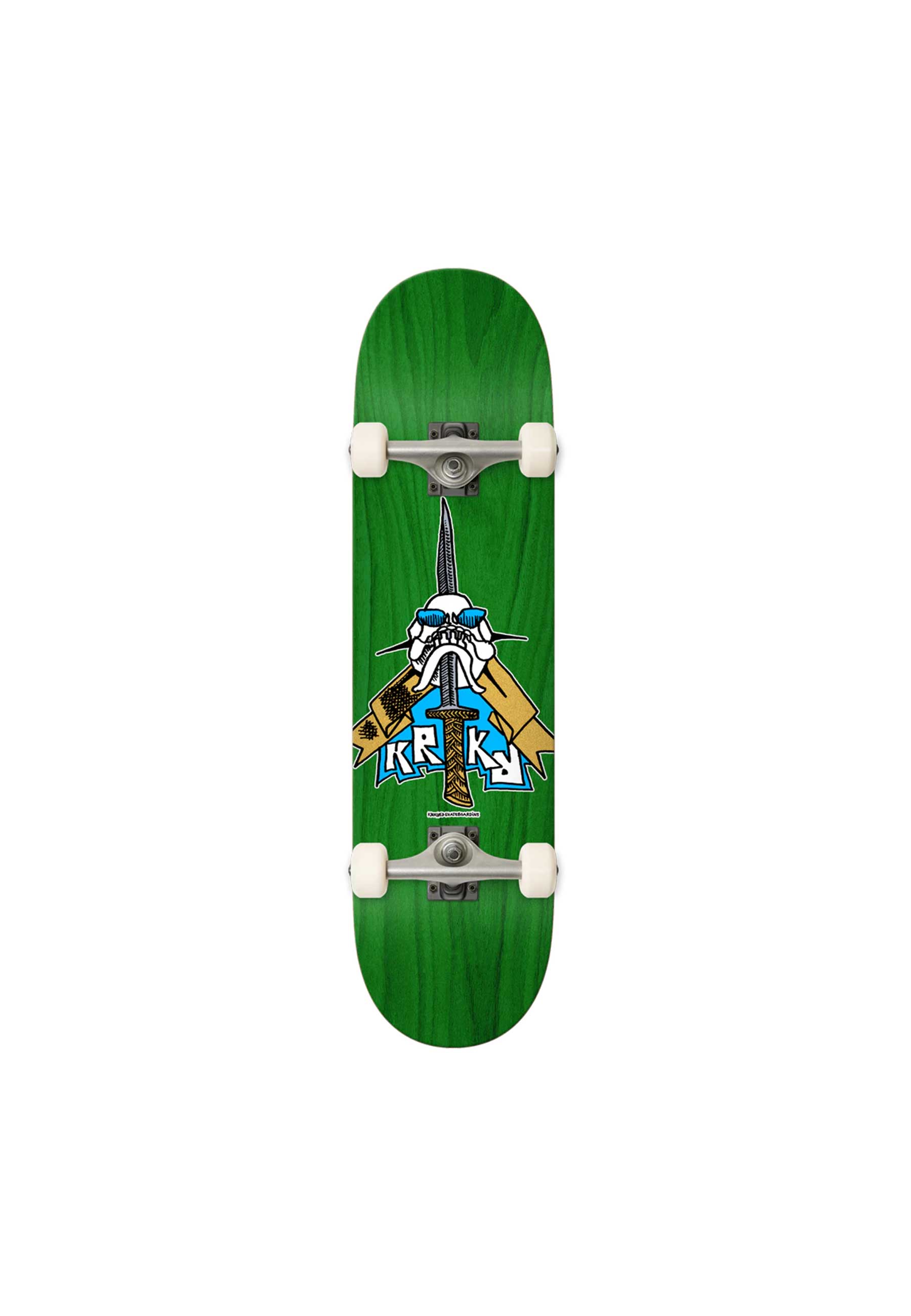 Krooked 'Skull Sword' 8.5" Complete Skateboard