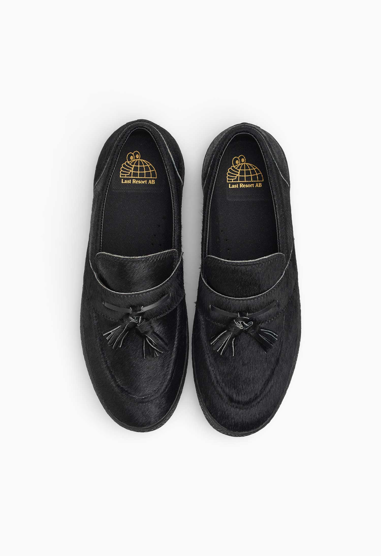 Last Resort 'VM005 Loafer Pony Hair Leather' Skate Shoes (Black / Black)