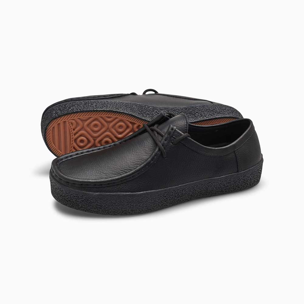 Last Resort 'VM006 Moc Lo Leather' Skate Shoes (Black / Black)