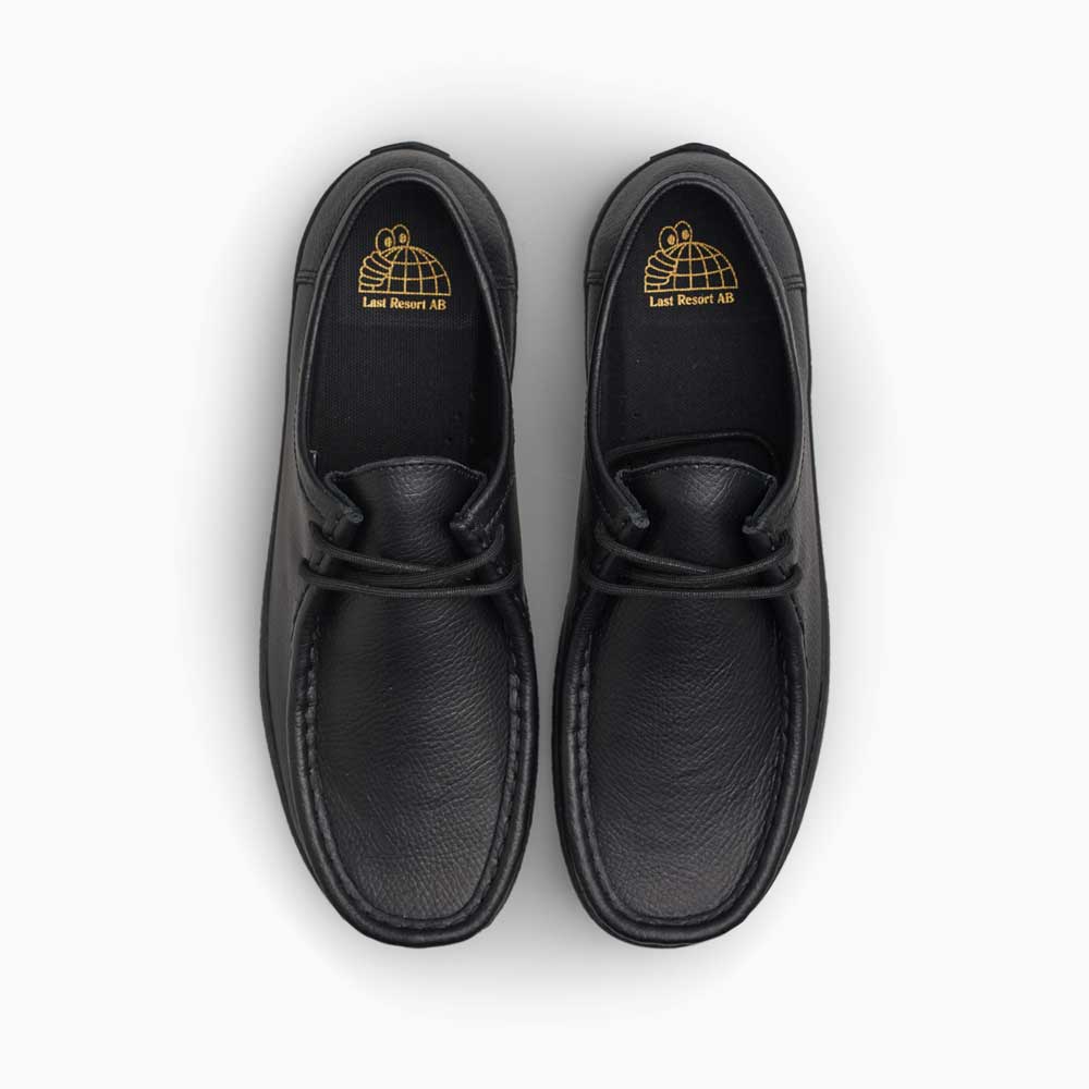 Last Resort 'VM006 Moc Lo Leather' Skate Shoes (Black / Black)