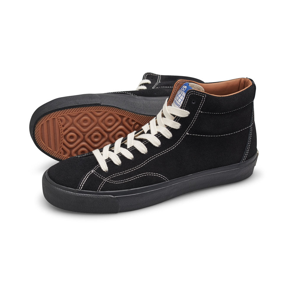 Last Resort 'VM003 Suede Hi' Skate Shoes (Black / White / Black)