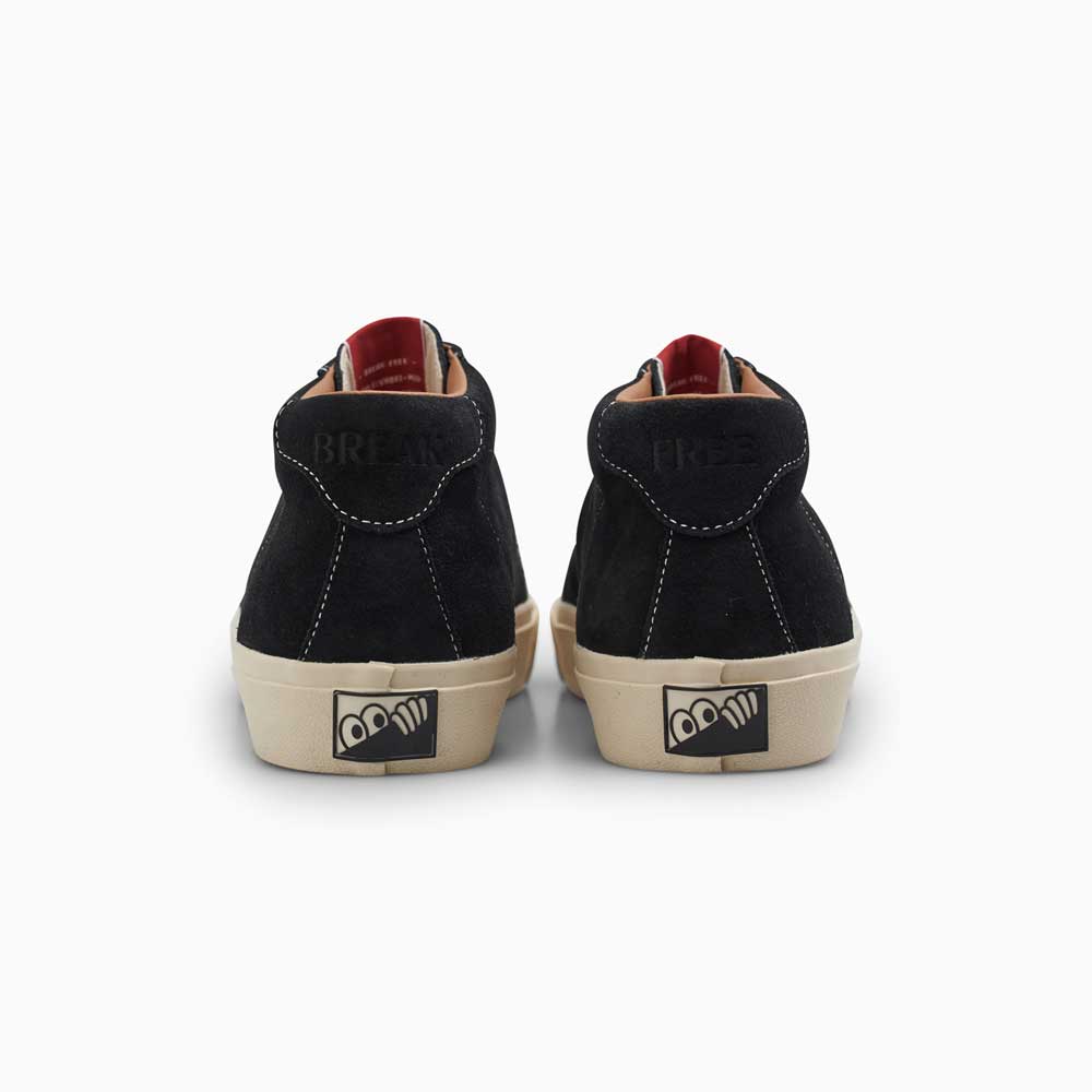 Last Resort 'VM001 Suede Mid' Skate Shoes (Black / White)