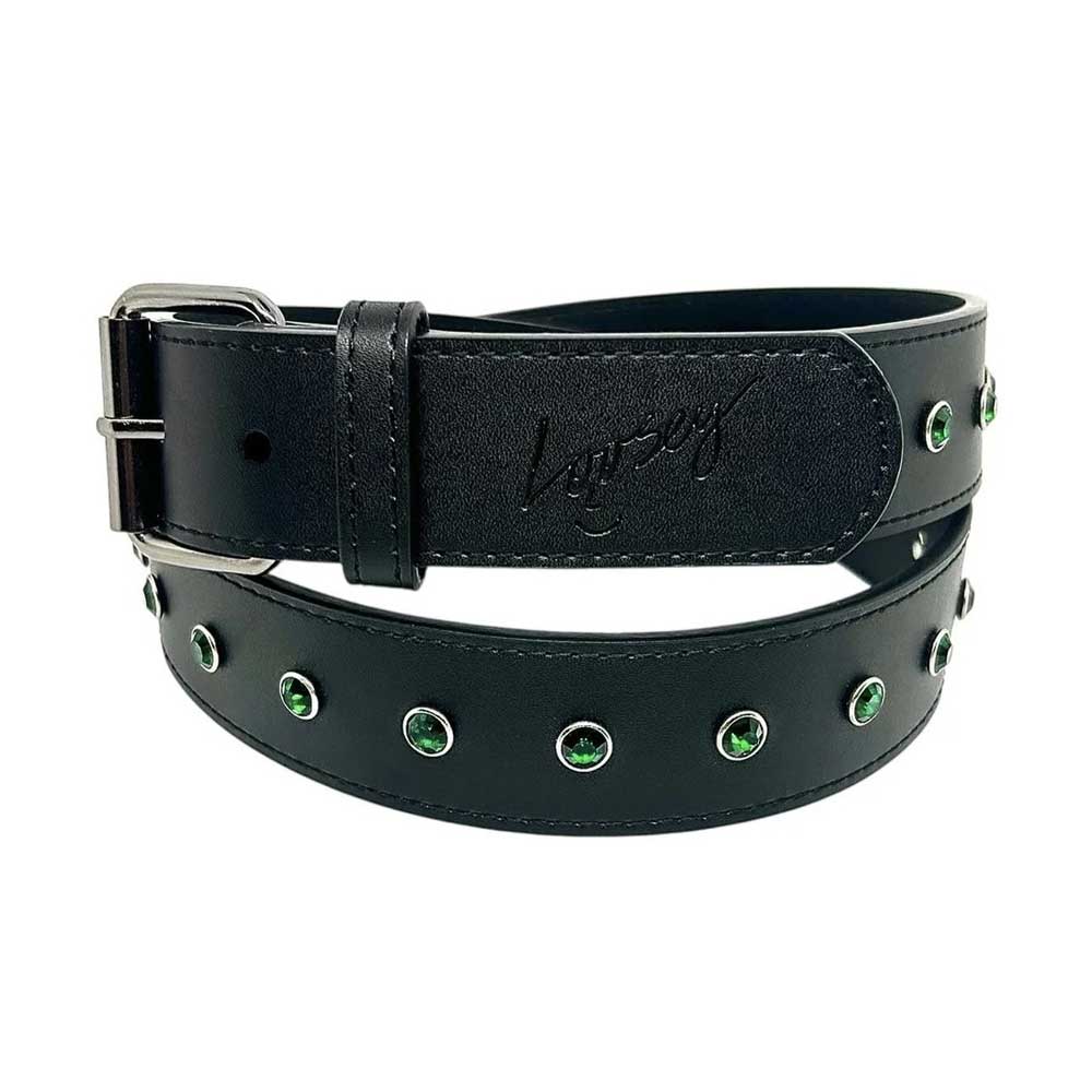 Loosey 'Rhinestone' Belt (Black)
