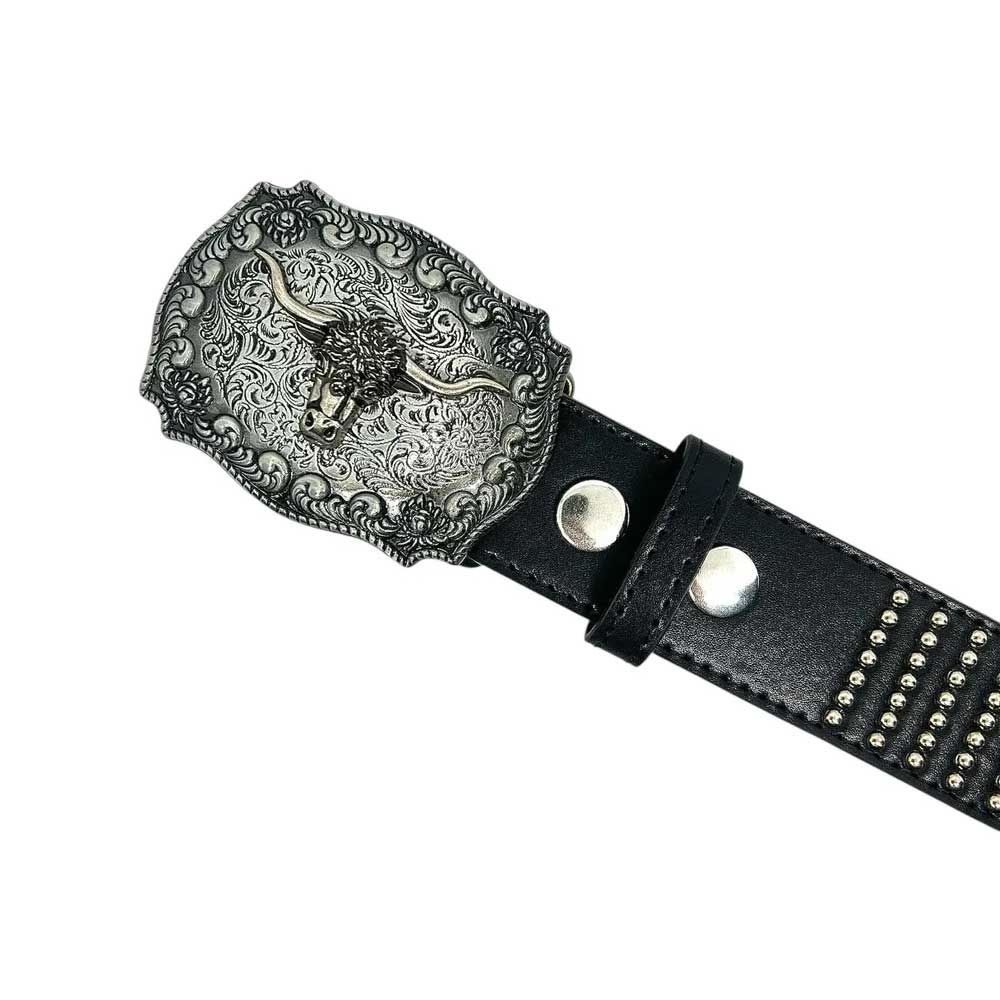 Loosey 'Interchangeable Buckle' Belt (Black)