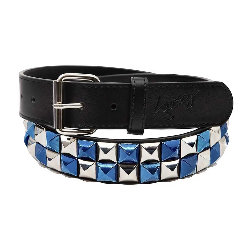 Loosey 'Stud Finder' Belt (Blue Checkered)