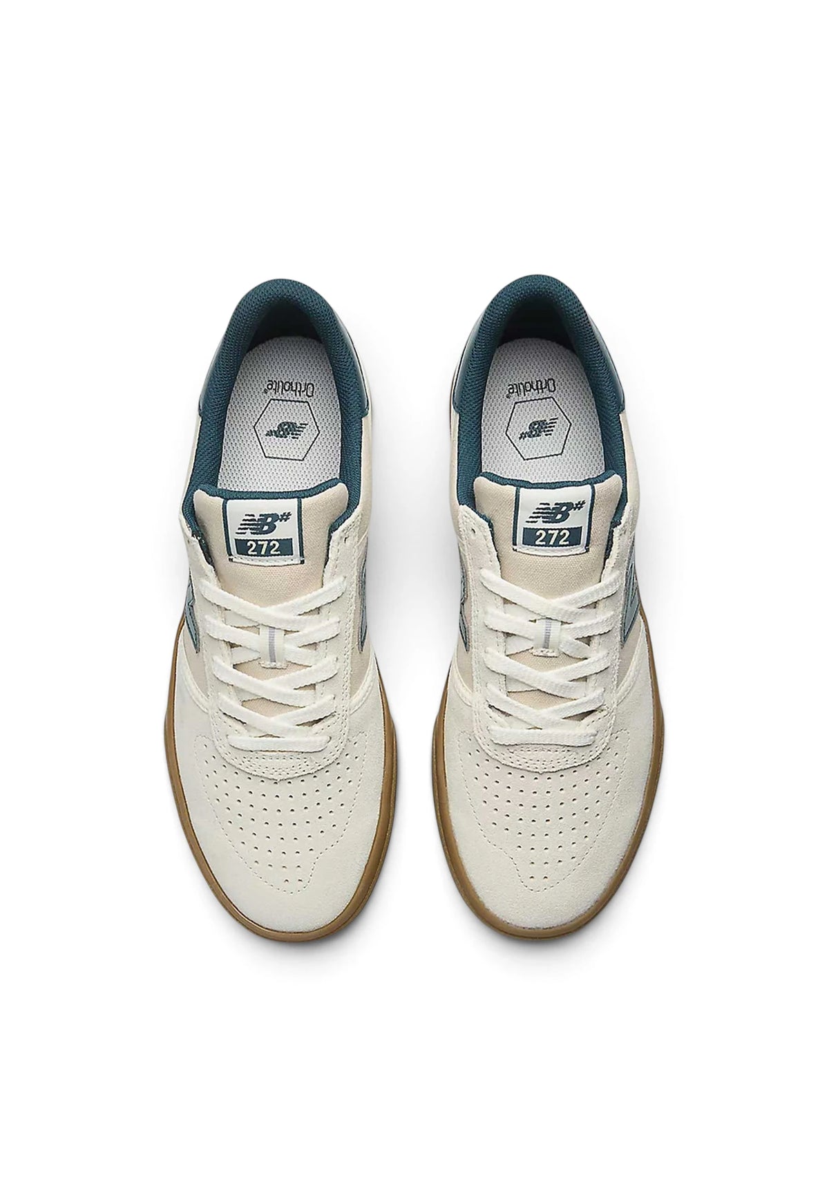 New Balance Numeric '272 RPU' Skate Shoes (Sea Salt / Deep Ocean)