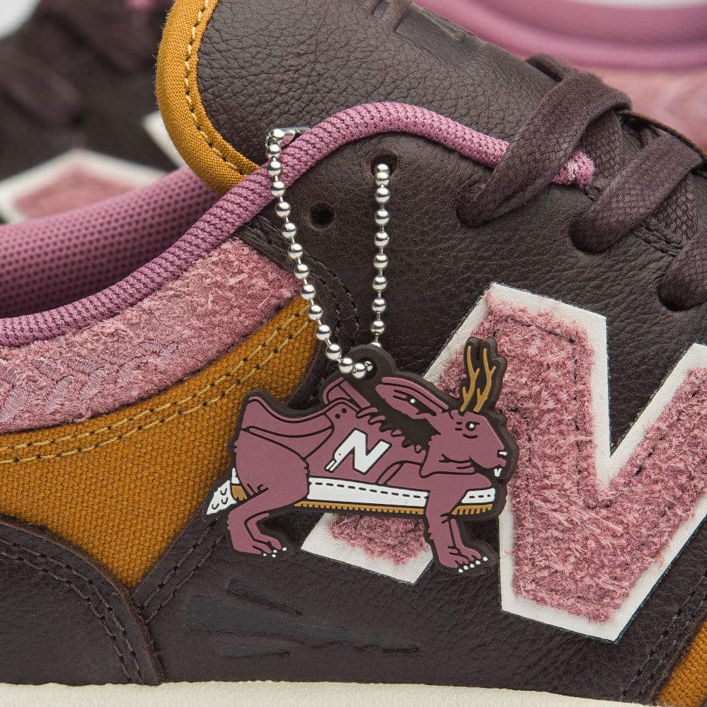 New Balance Numeric x Jeremy Fish x 303 Boards '480 FXT' Skate Shoes (Brown / Pink)